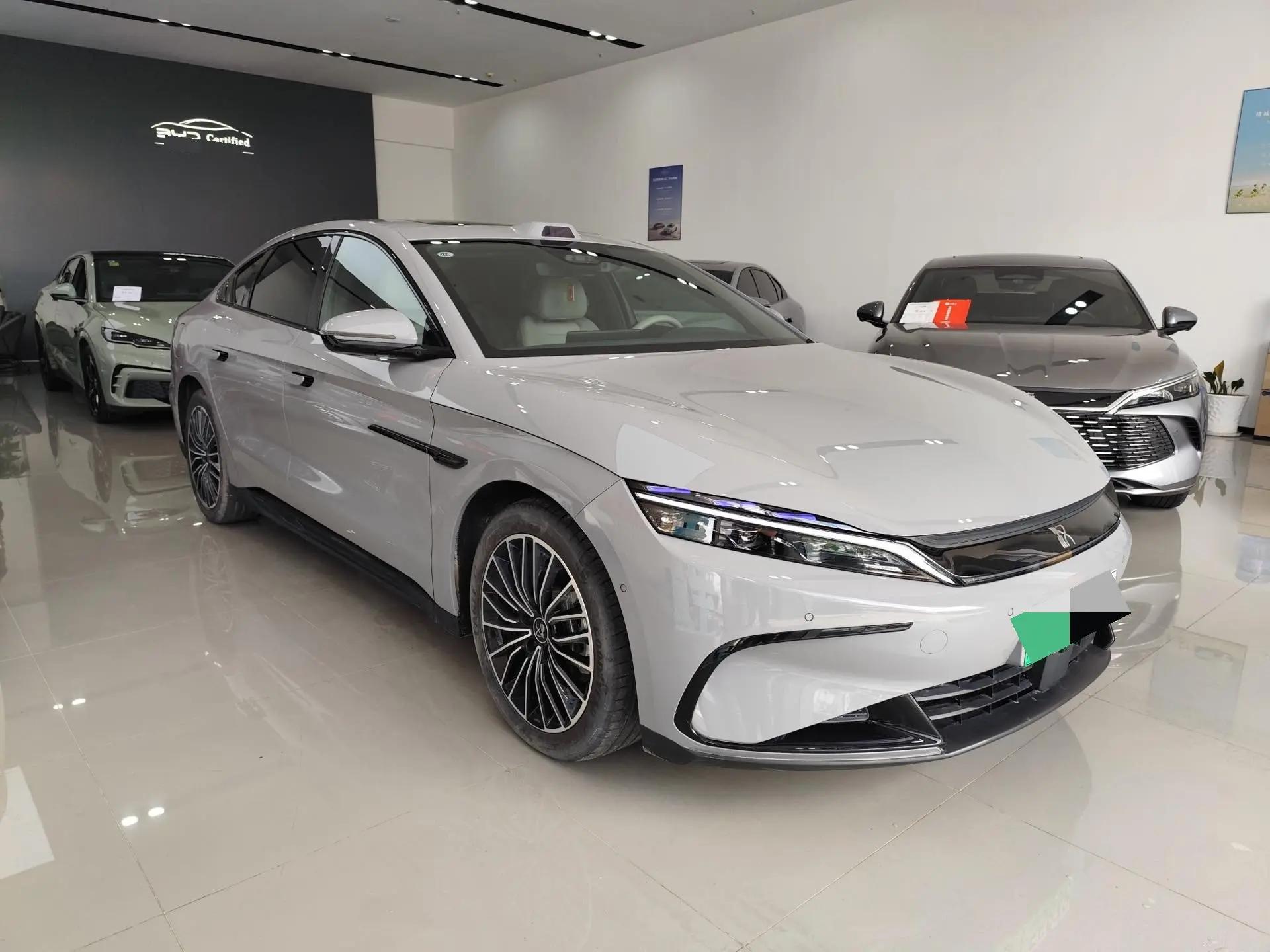 BYD 2025 Han DM-i 1.5T stepless 125KM laser Radar intelligent driving automatic gear 3