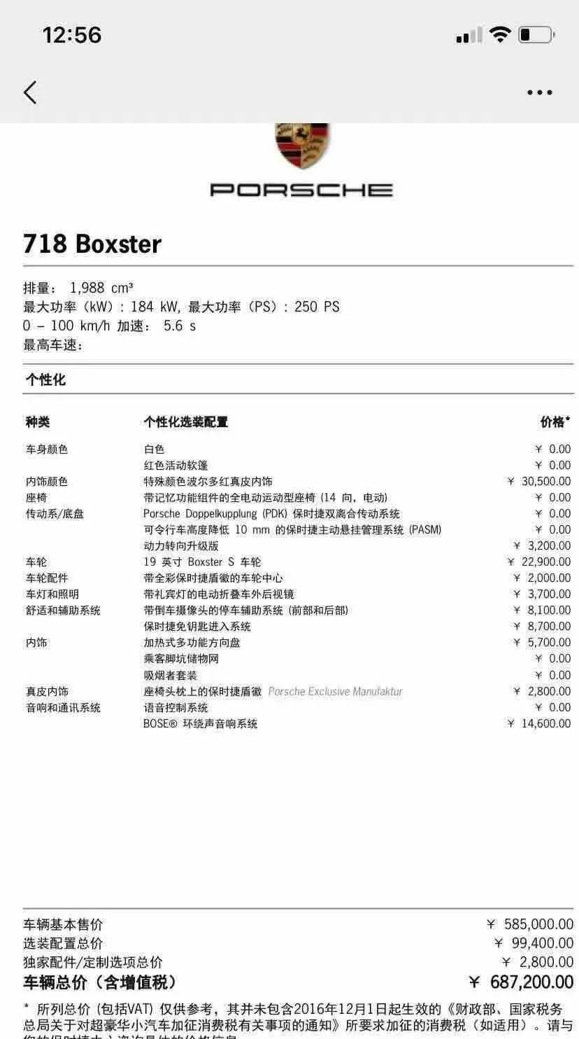 Porsche 718 2022 Boxster T 2.0T 6