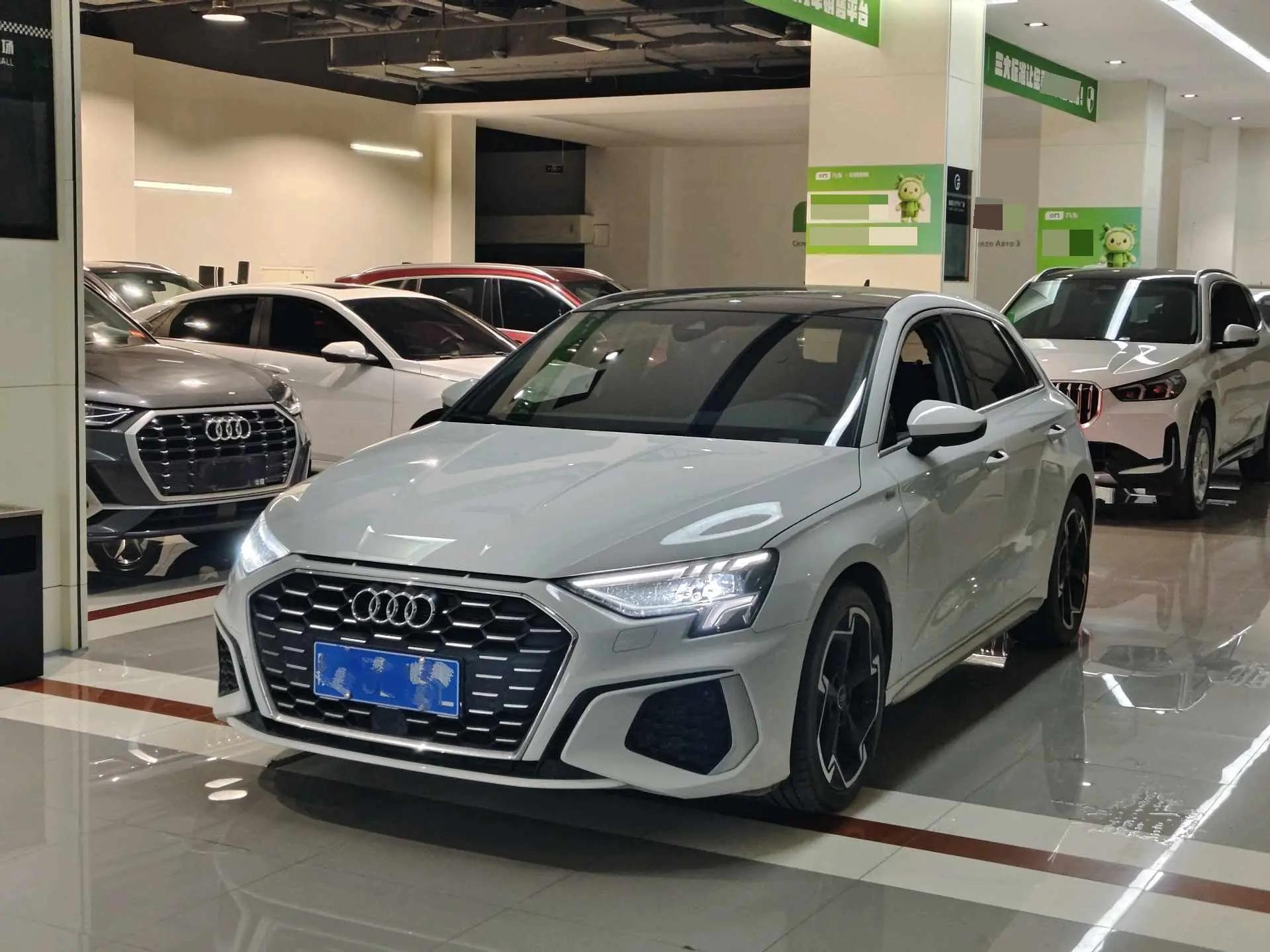 打开图片灯箱:Audi 2023 A3 Sportback 1.4TFSI 35TFSI Luxury Sports (Modified) Automatic Gear