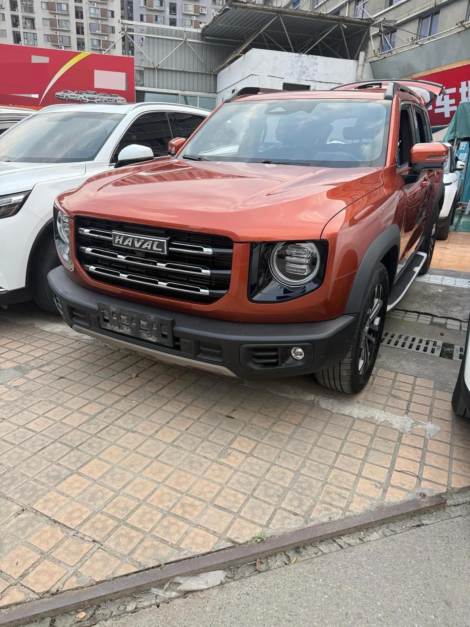 Haval big dog 2021 changed to 1.5T DCT two-wheel drive horse dog version