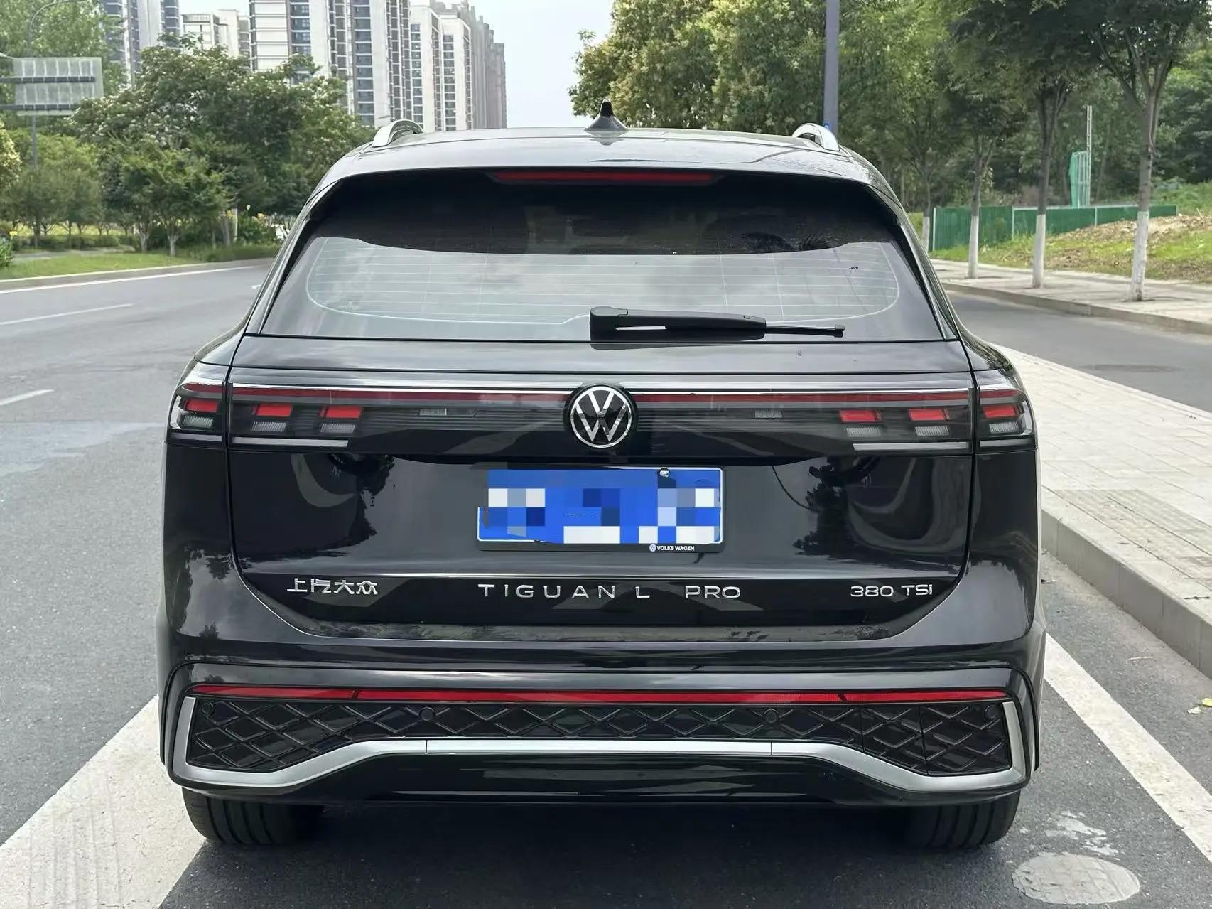 大众 2026款 途观L PRO 2.0TSI 380TSI 两驱R-Line领航版 自动挡 8