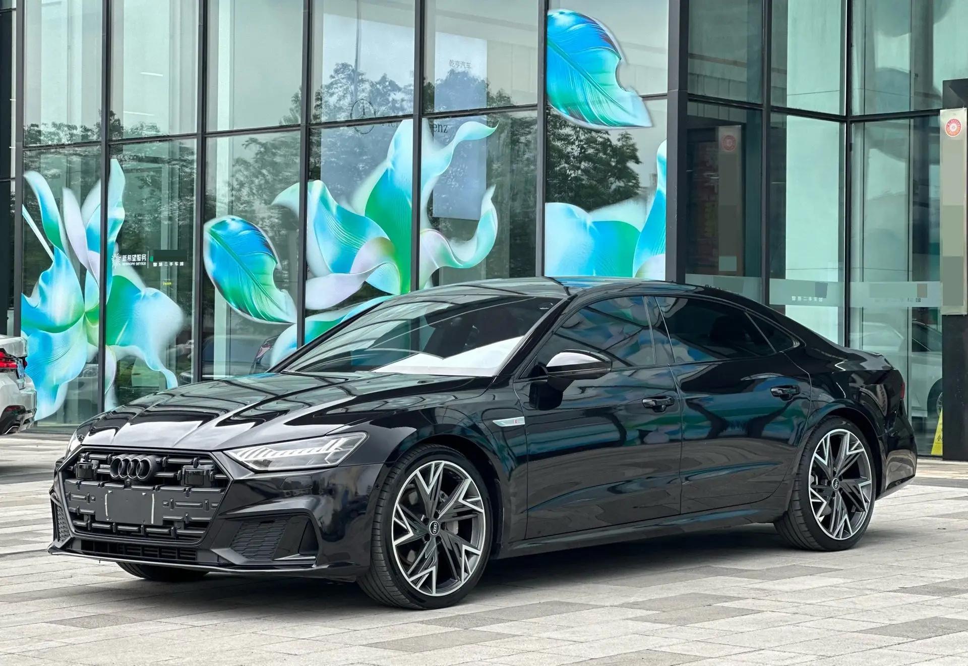 Open image lightbox: Audi 2023 A7L 2.0TFSI 45TFSI Quattro S-line Black Samurai Edition Automatic Gear