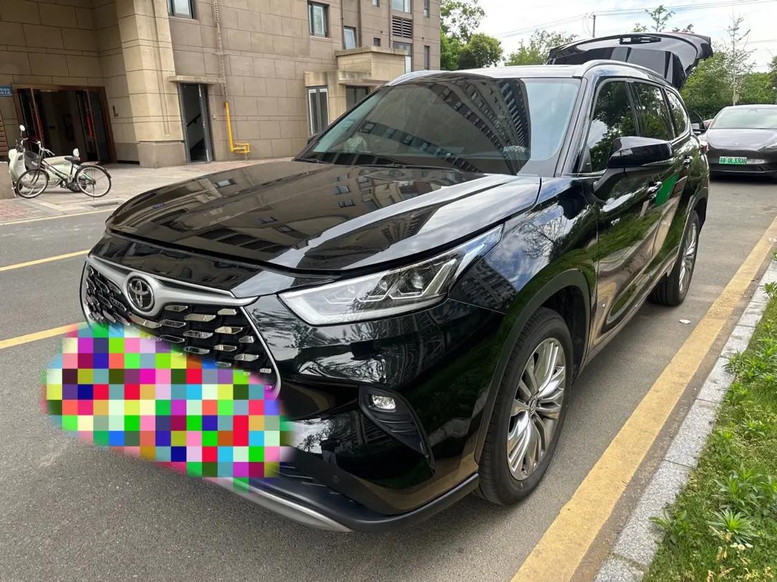 Toyota 2024 Highlander Dual Engine 2.5 Stepless Intelligent Electric Hybrid Four-wheel Drive Premium Edition 7-seat Automatic Transmission
