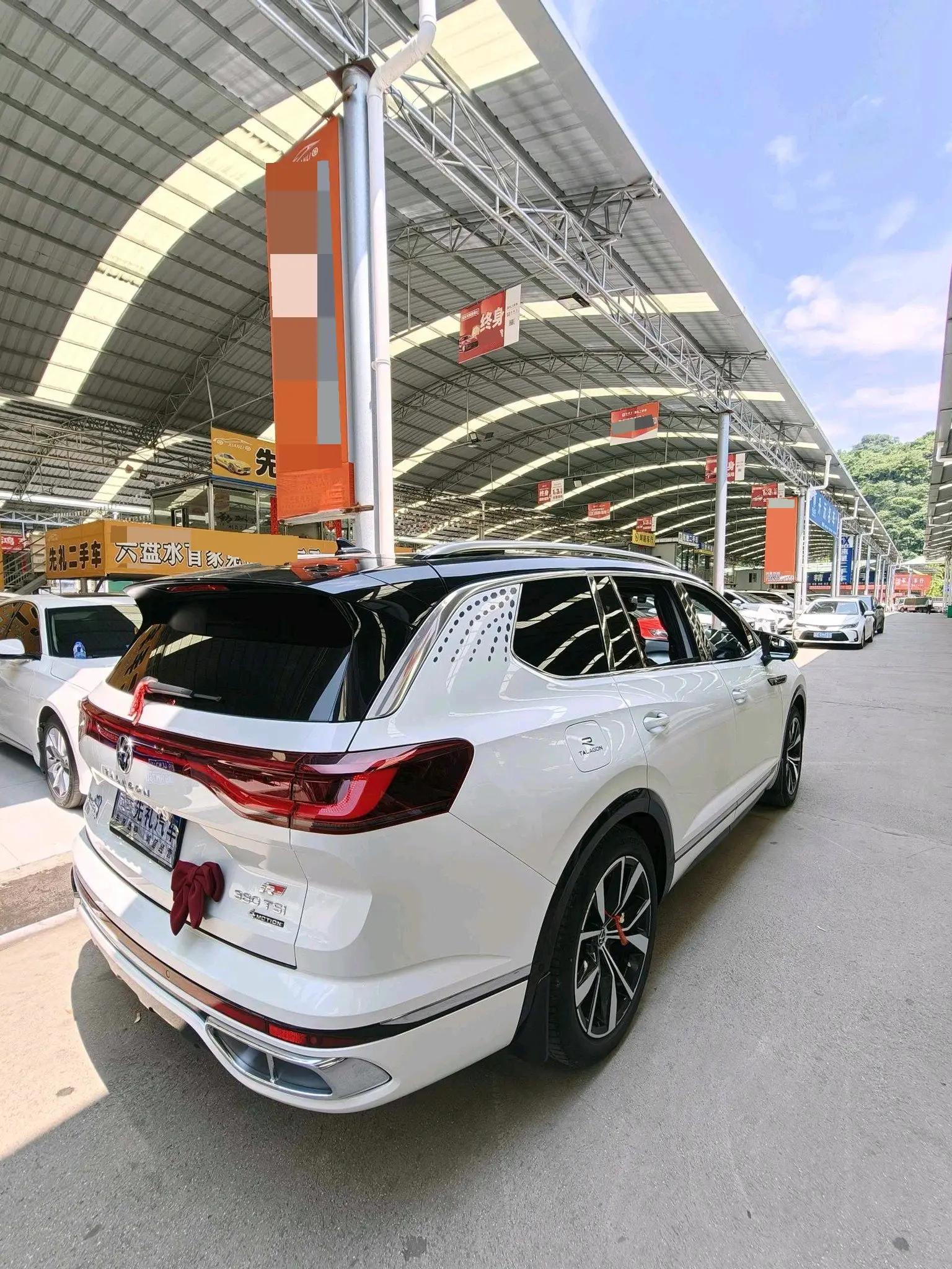 大众 2024款 揽境 2.0TSI 380TSI 四驱R-Line拓境版6座 自动挡 8