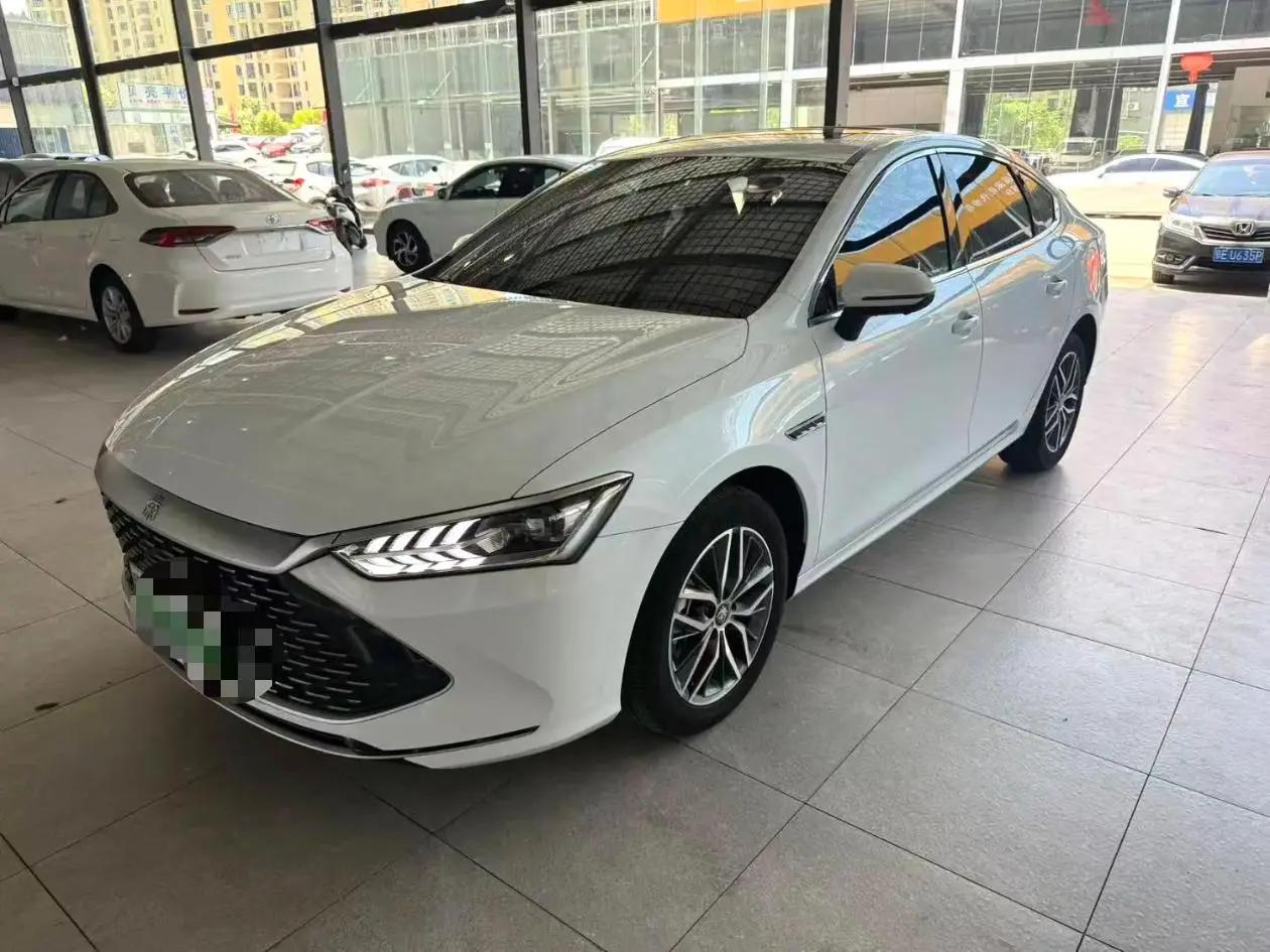 Open image lightbox: BYD 2023 Qin PLUS DM-i 1.5 stepless champion version Exceed 120KM automatic gear