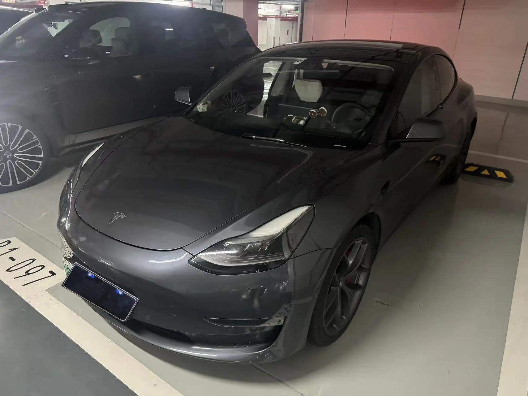 Model 3 2021 facelift Performance high-performance all-wheel drive 3D1
