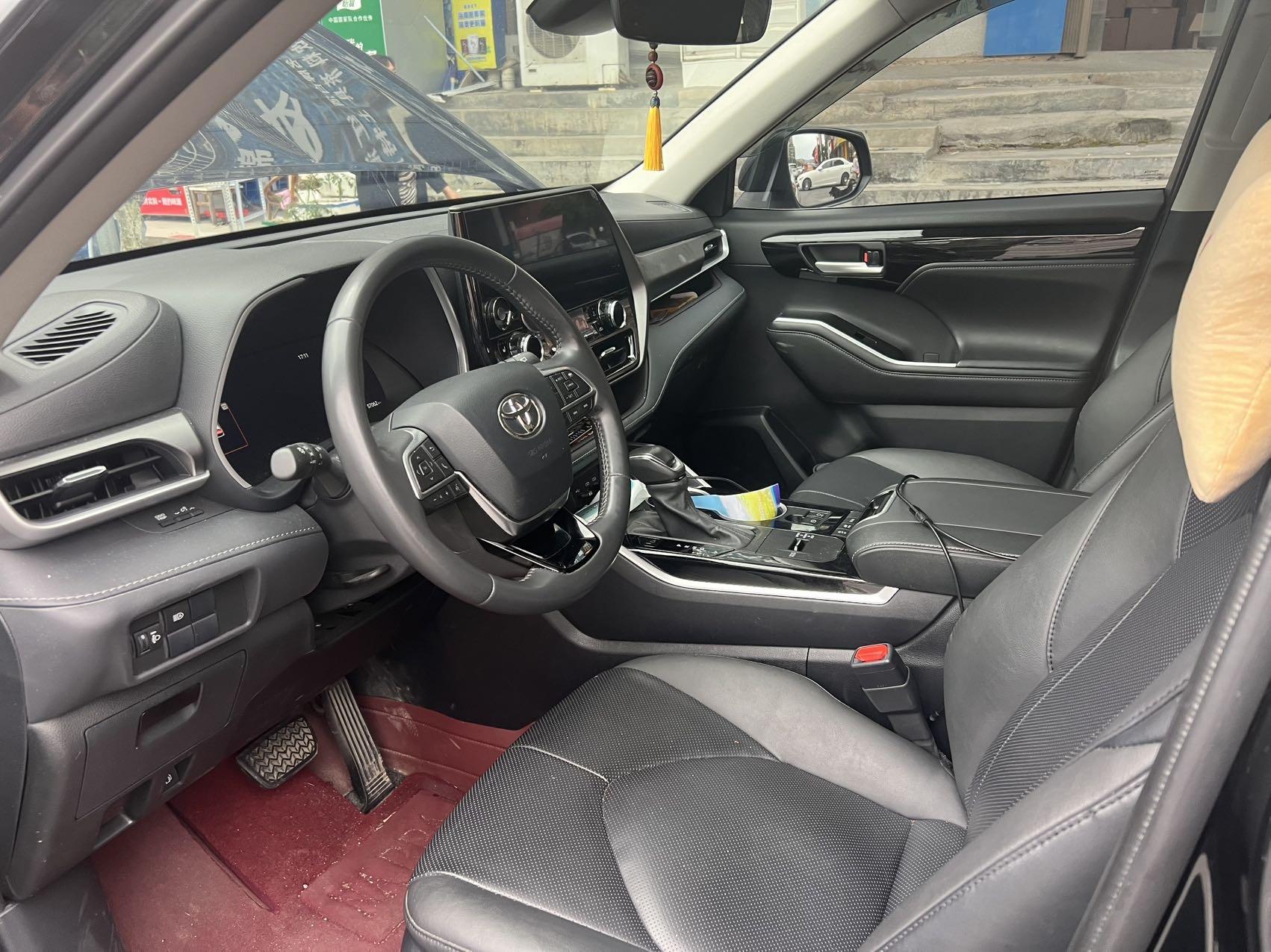 Toyota 2024 Highlander Dual Engine 2.5 CVT Intelligent Electric Hybrid Four-Wheel Drive Luxury 7-Seater Automatic 2