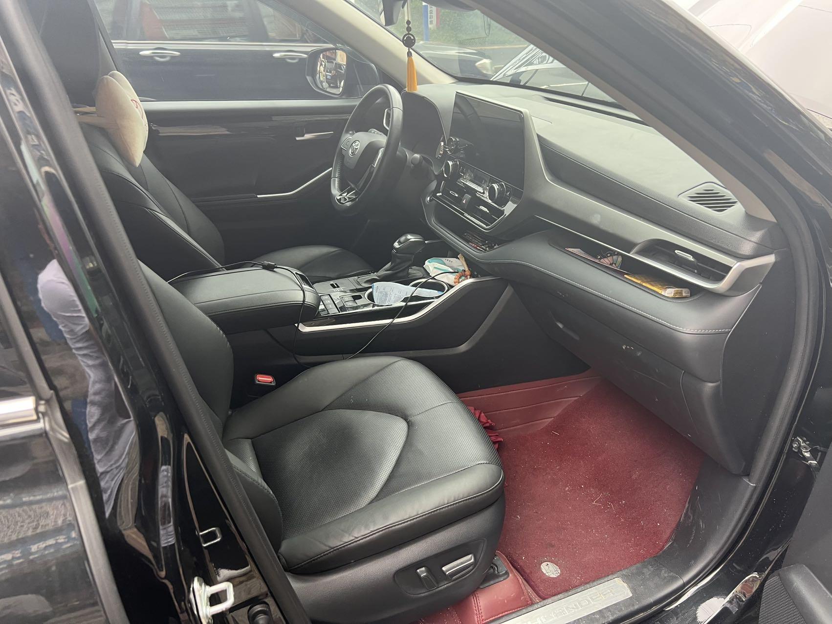 Toyota 2024 Highlander Dual Engine 2.5 CVT Intelligent Electric Hybrid Four-Wheel Drive Luxury 7-Seater Automatic 4