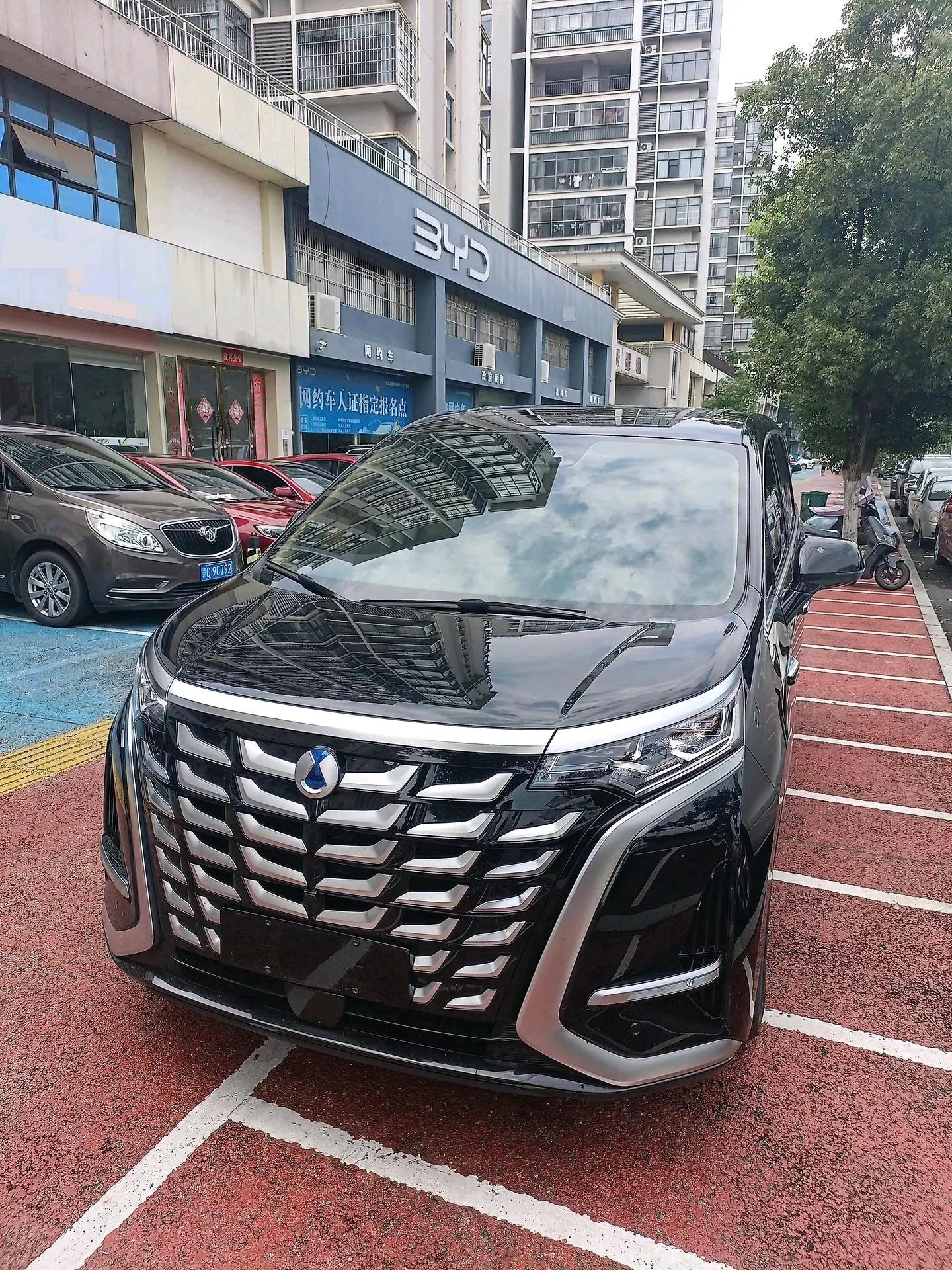 腾势 2025款 腾势D9 DM-i 1.5T 无级 智驾版 1100 豪华型 自动挡