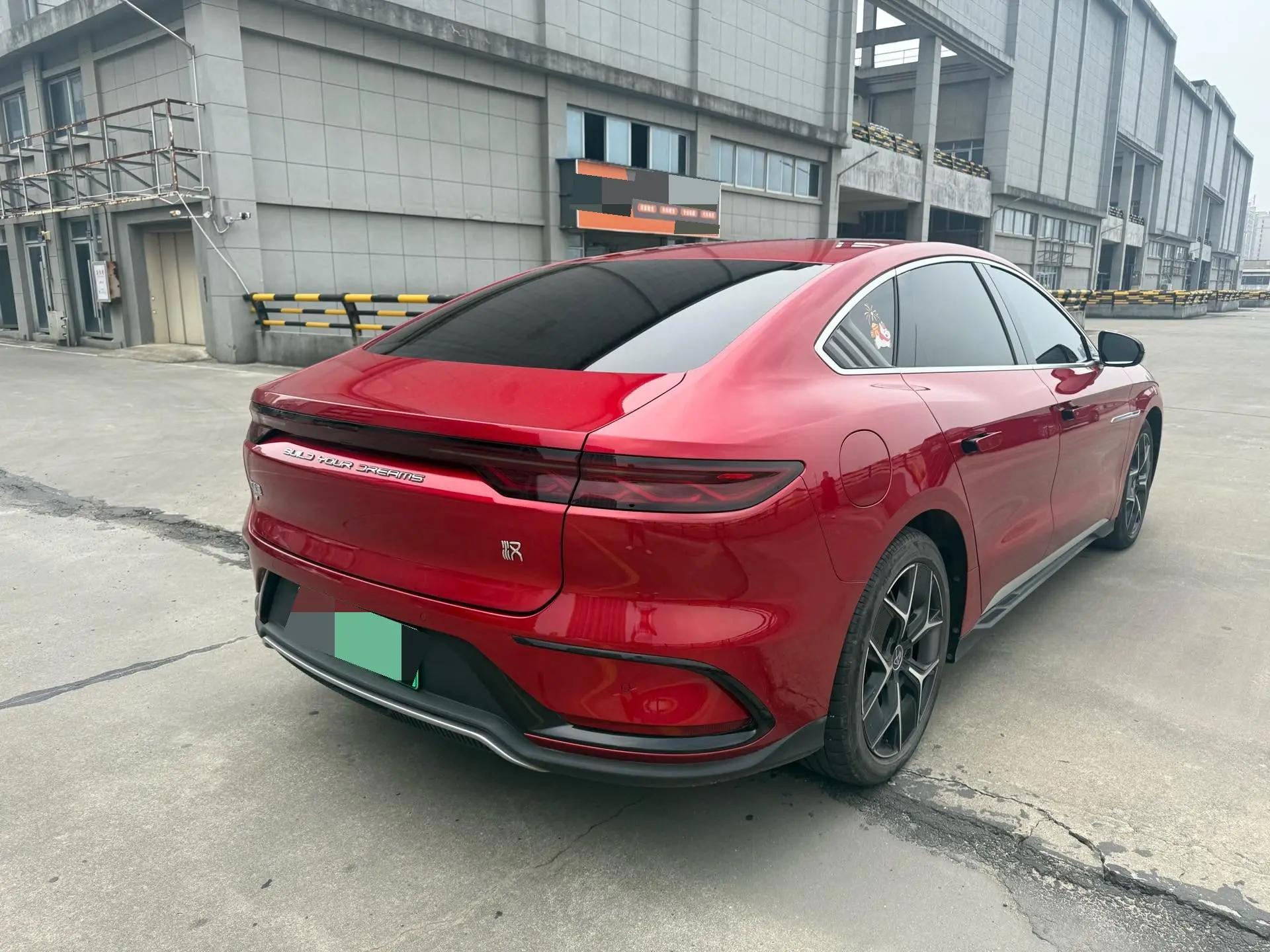 BYD 2023 Han EV 715KM Champion Edition Precursor Honorable Automatic Gear 4