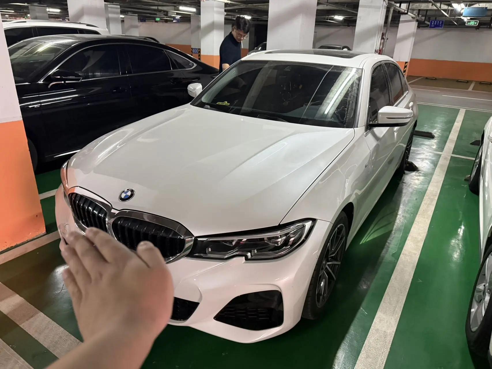 BMW 3 Series 2021 model, facelifted, 325Li M Sport Package