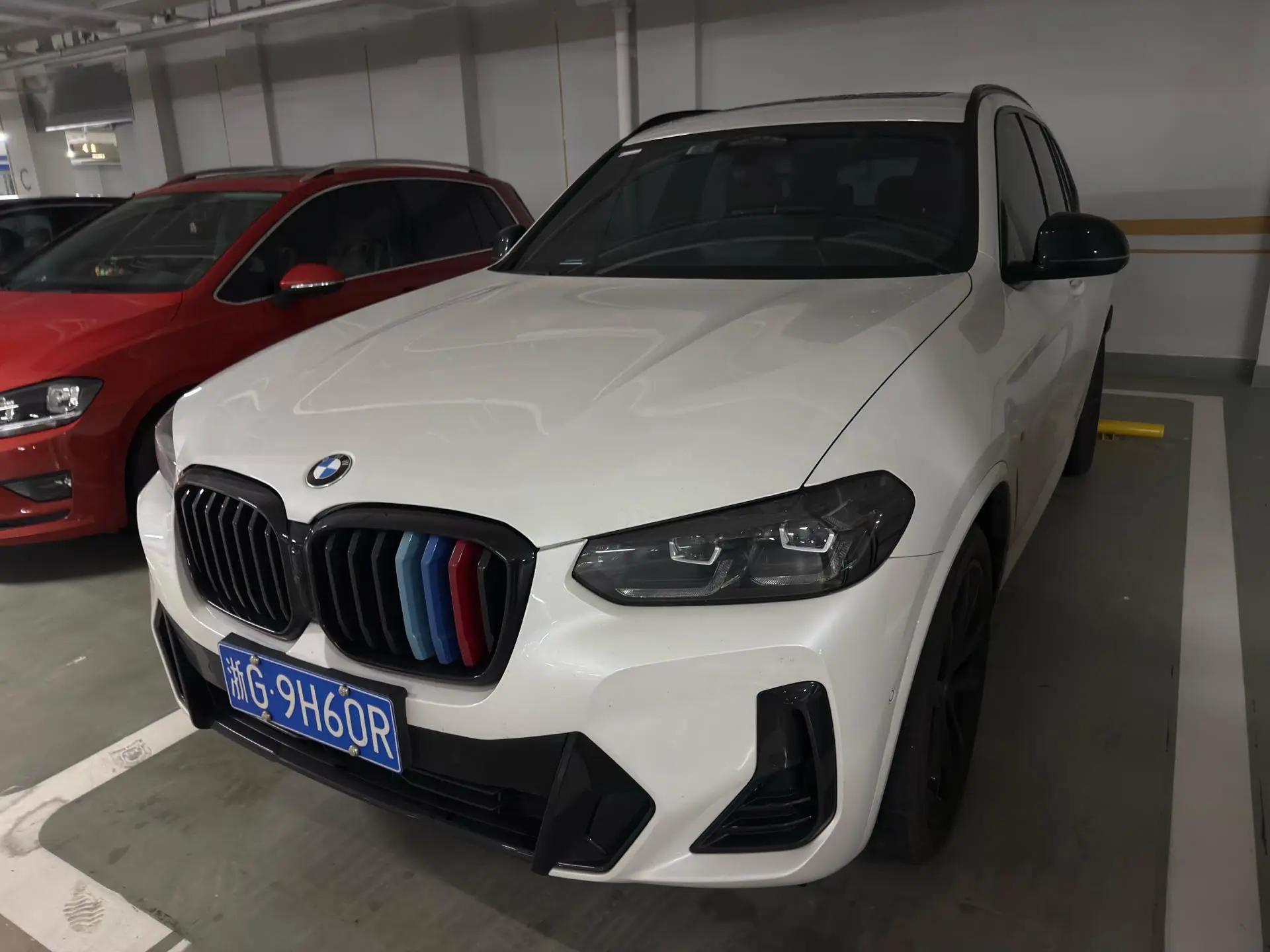 BMW X3 2022 model change two xDrive30i exclusive M obsidian night suit
