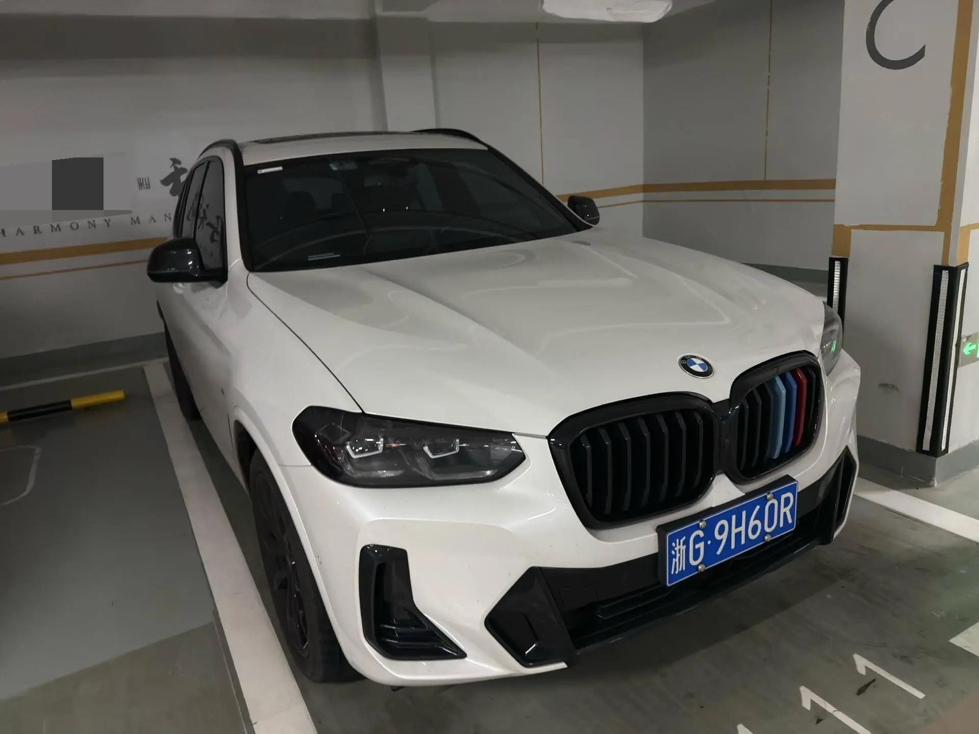 BMW X3 2022 model change two xDrive30i exclusive M obsidian night suit 3
