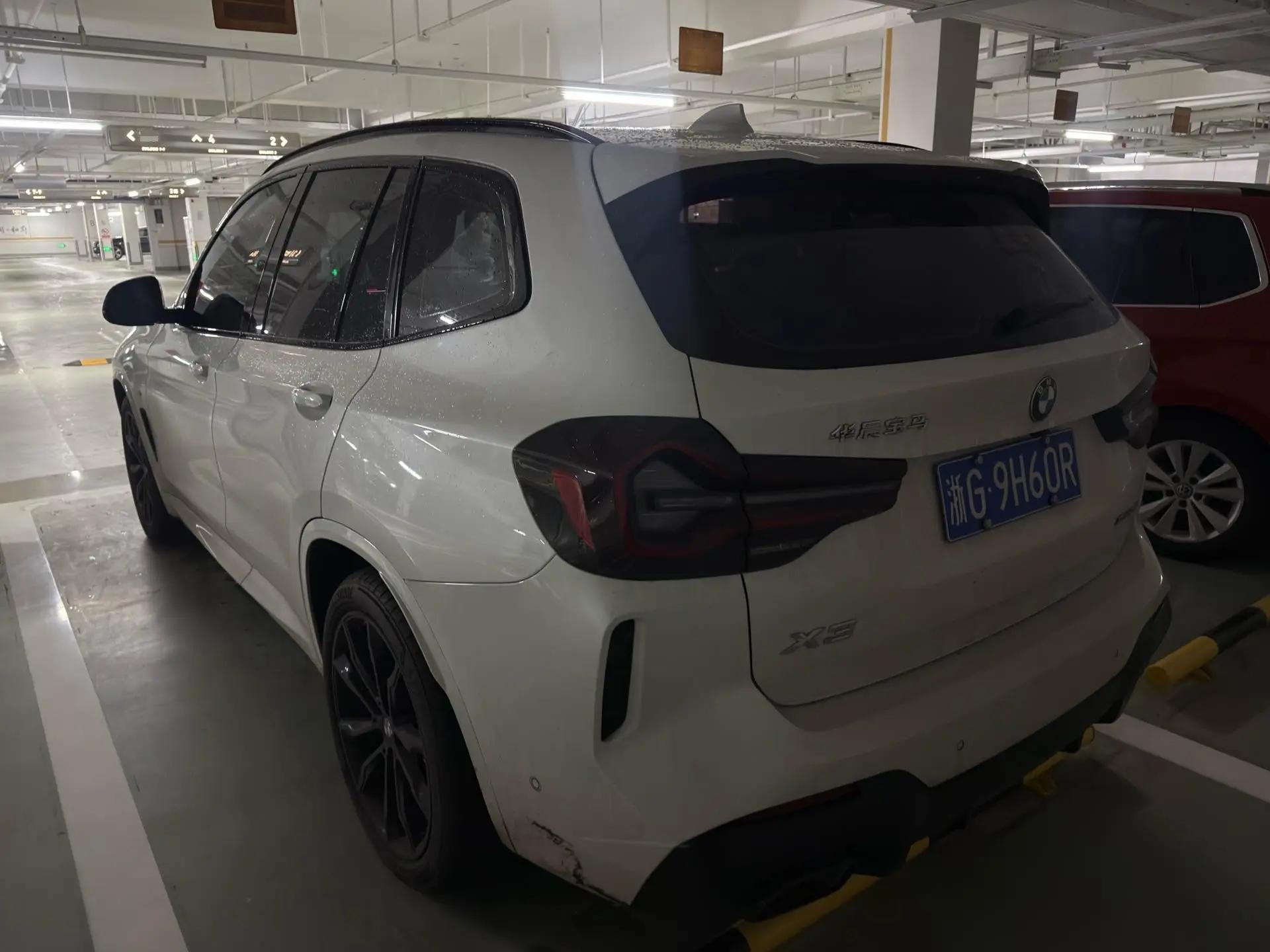 BMW X3 2022 model change two xDrive30i exclusive M obsidian night suit 6