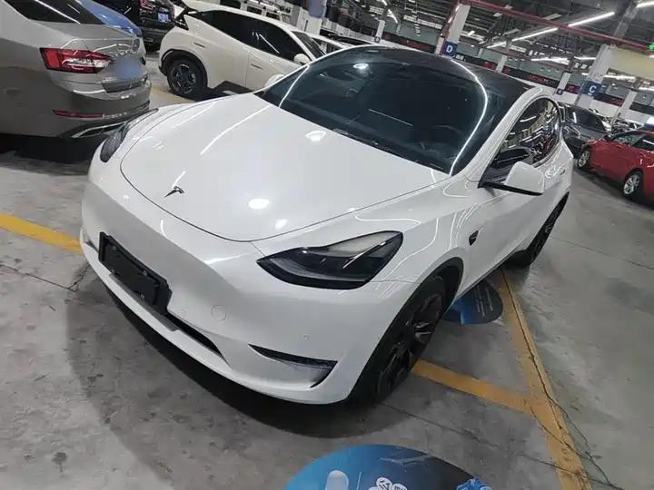 Model Y 2021 model facelift second long endurance all-wheel drive version