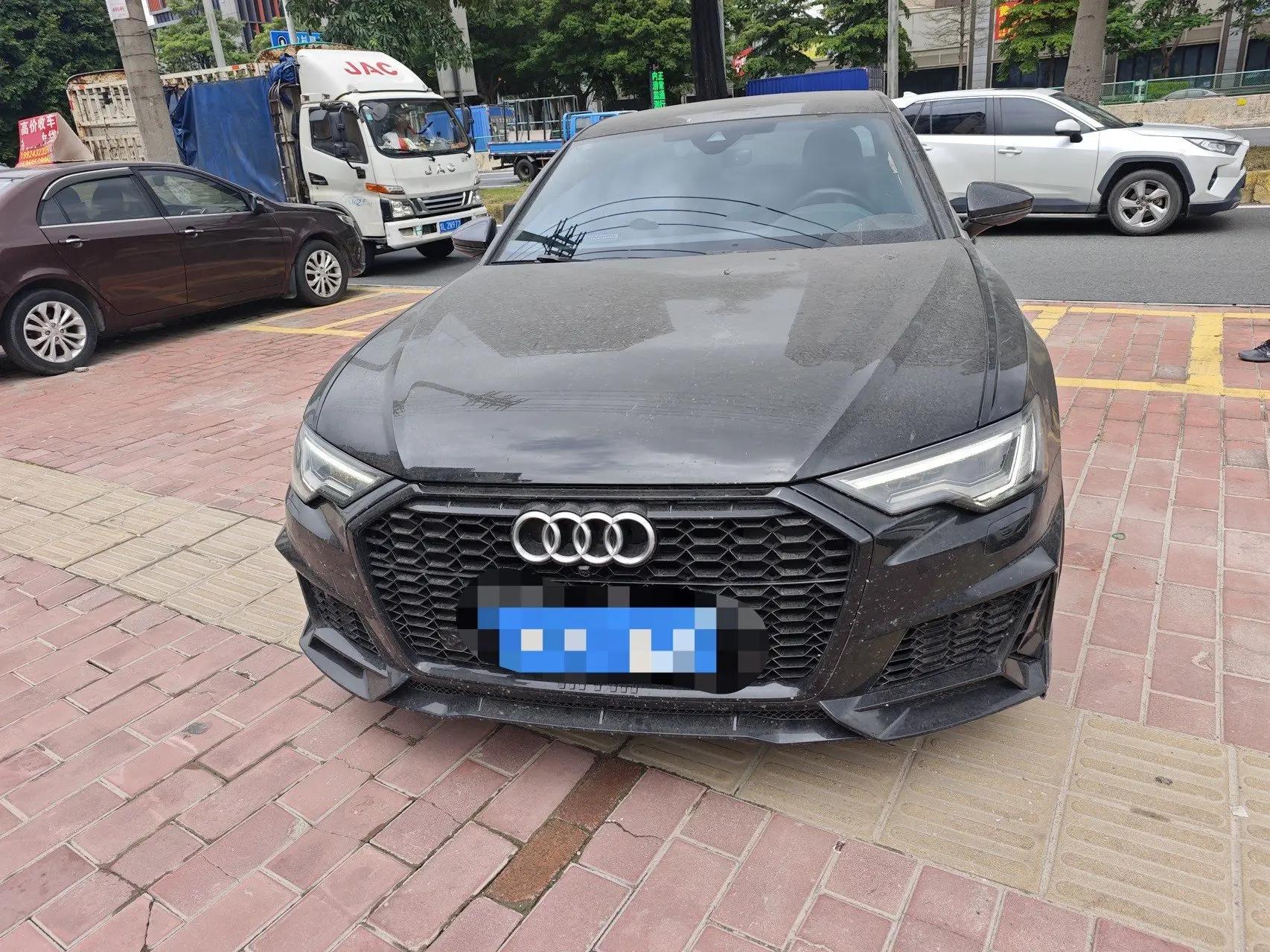 Audi A6L 2022 model changed to 45 TFSI model 2