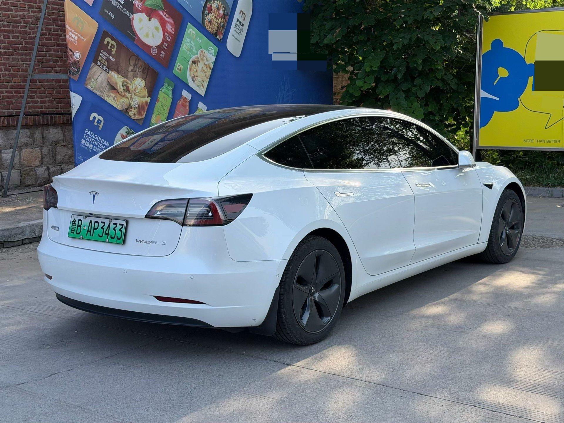 Model 3 2020 model modified long-range rear-wheel drive version 4
