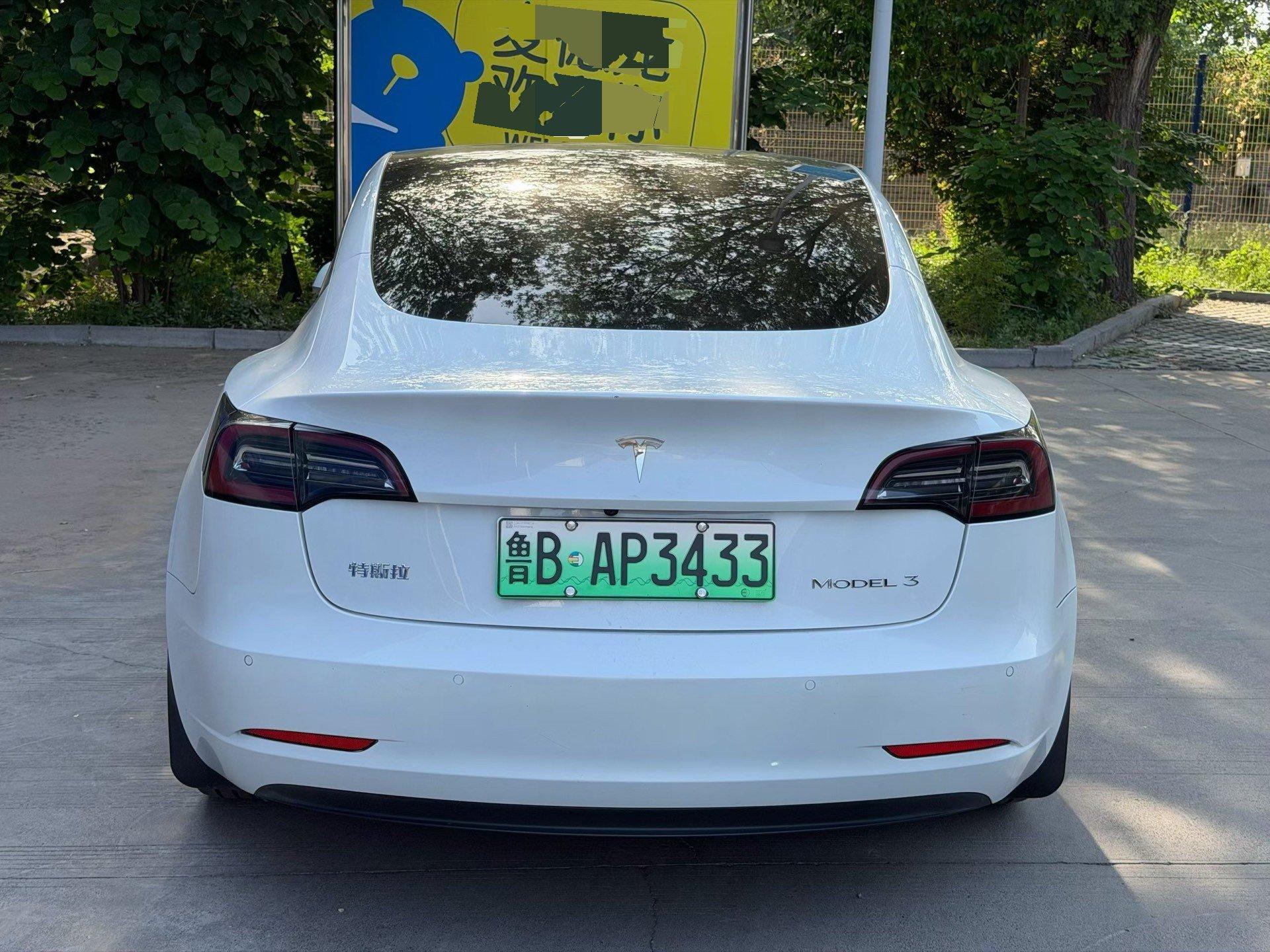 Model 3 2020 model modified long-range rear-wheel drive version 5