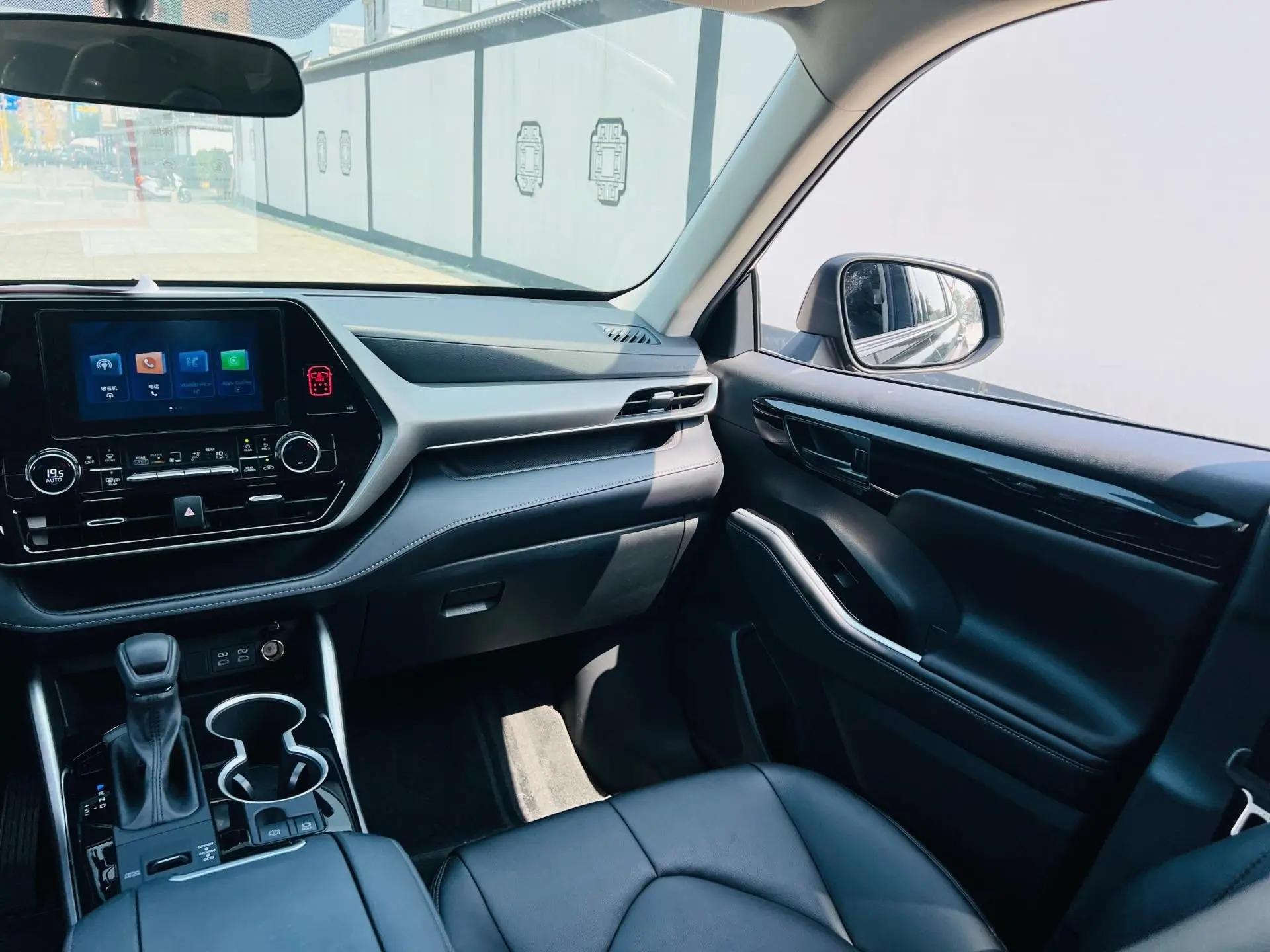 Toyota 2023 Highlander Dual Engine 2.5 Stepless Intelligent Electric Hybrid Two-Drive Elite Edition 7-seat Automatic Transmission 10