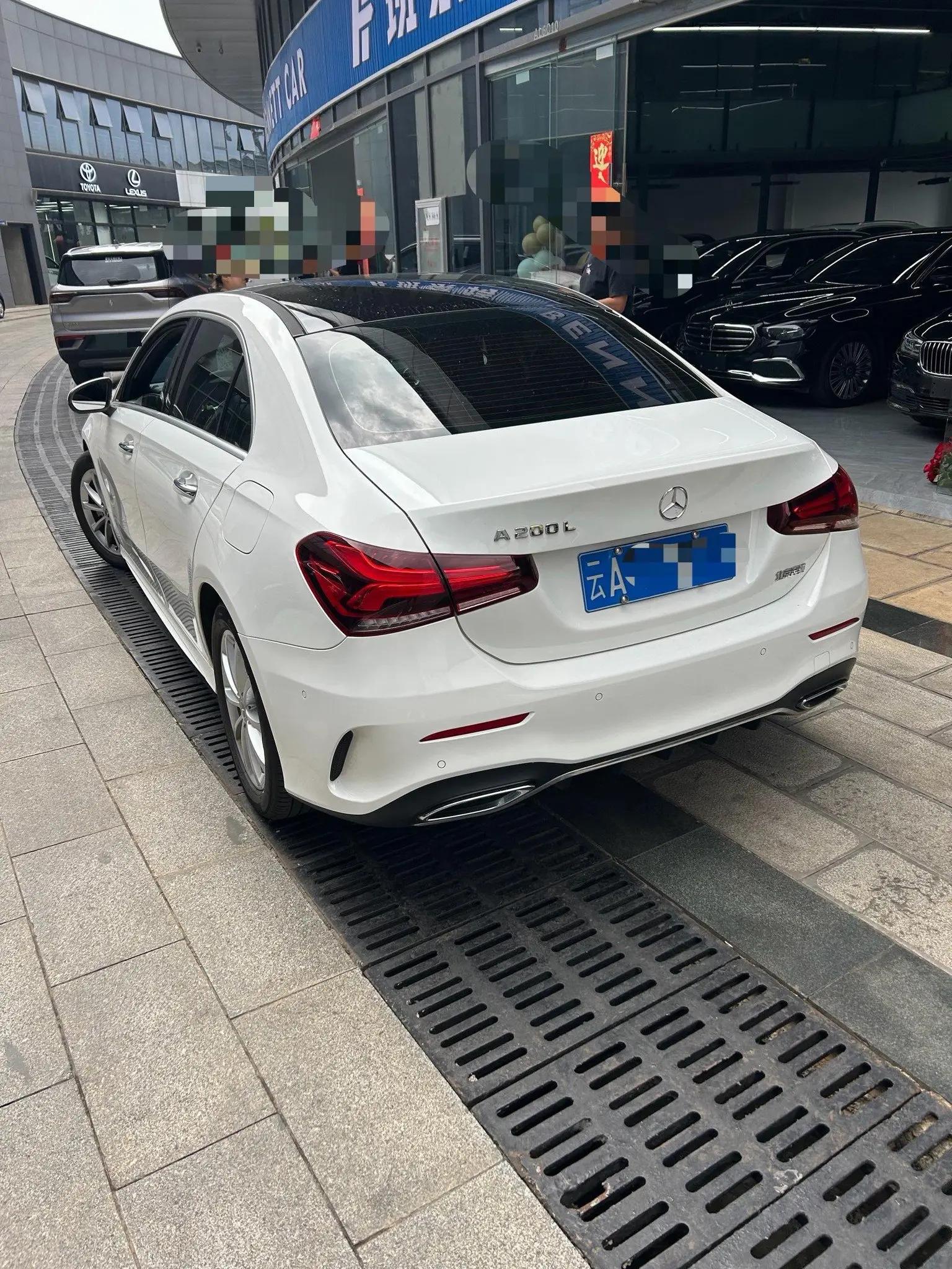 Mercedes Benz Class A 2020 Model Modified A 200 L Sports Sedan Fashion Model 4