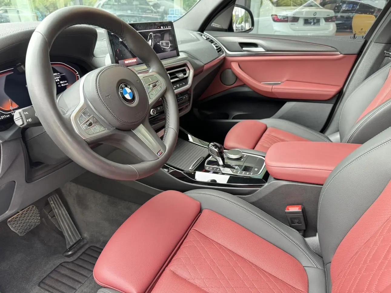 BMW 2023 X3 xDrive30i 2.0T exclusive M obsidian night set automatic gear 5