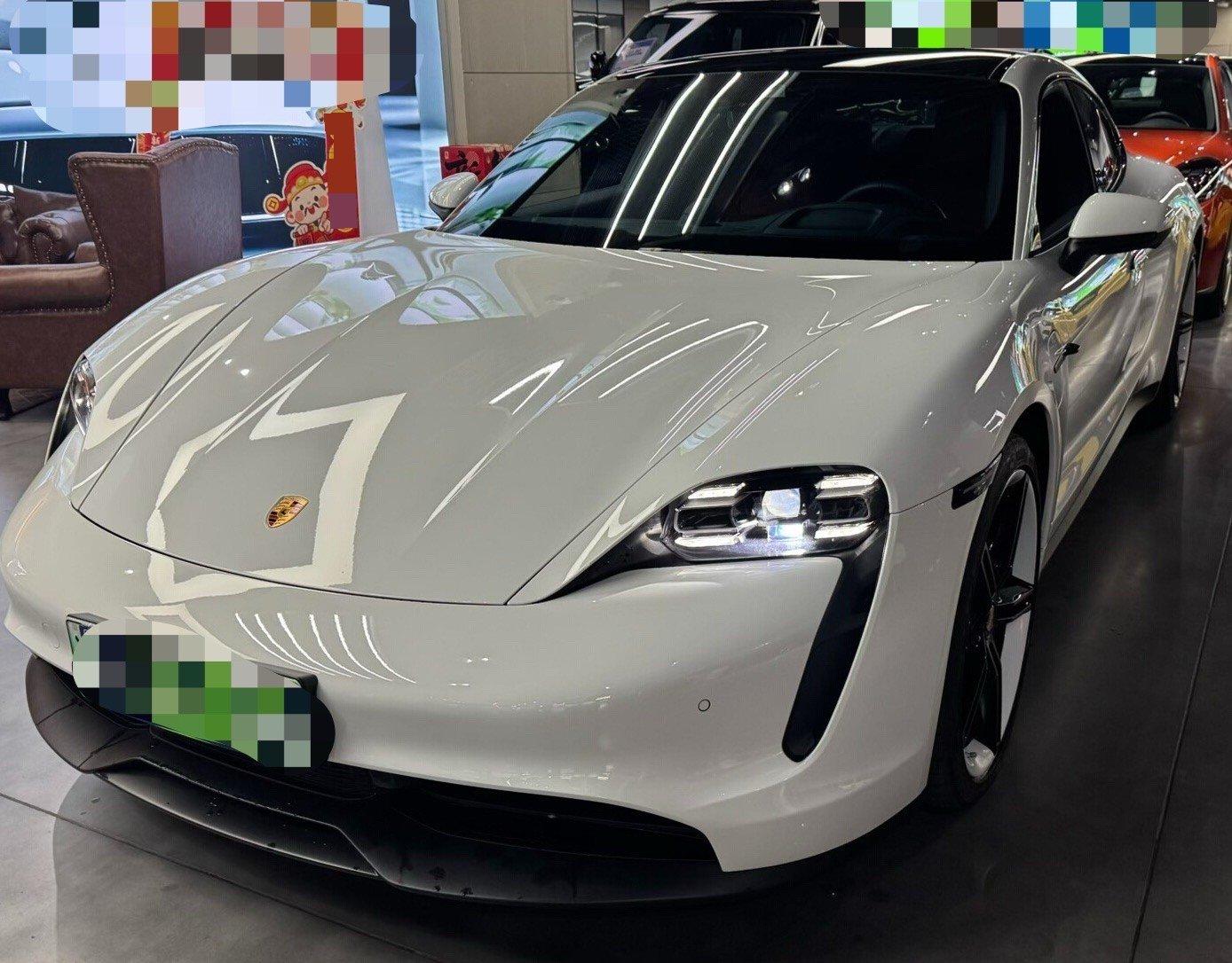 Taycan 2022 facelift Taycan