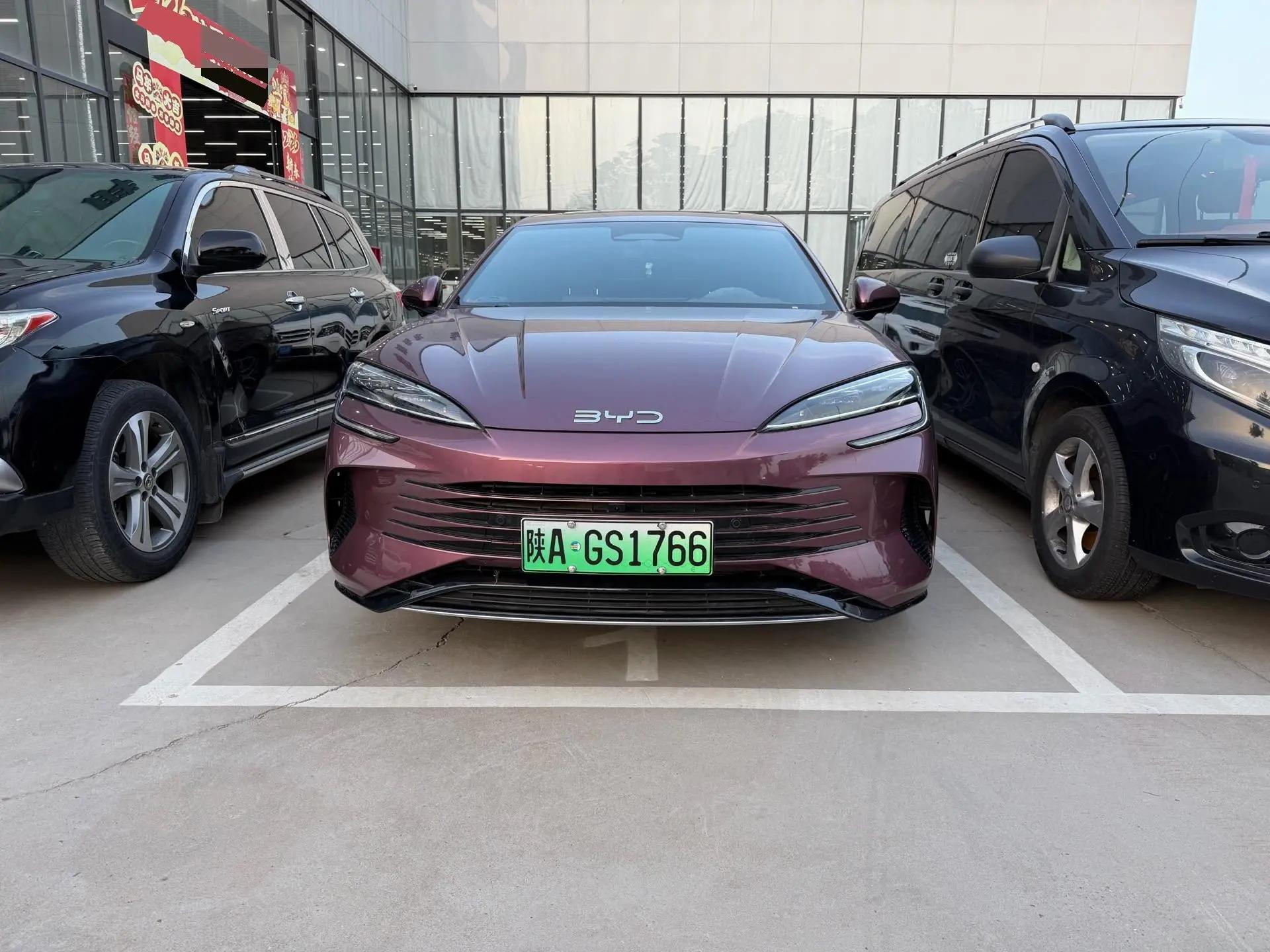 BYD 2025 seals 07 DM-i 1.5 stepless smart driving version 125km luxury automatic gear 3