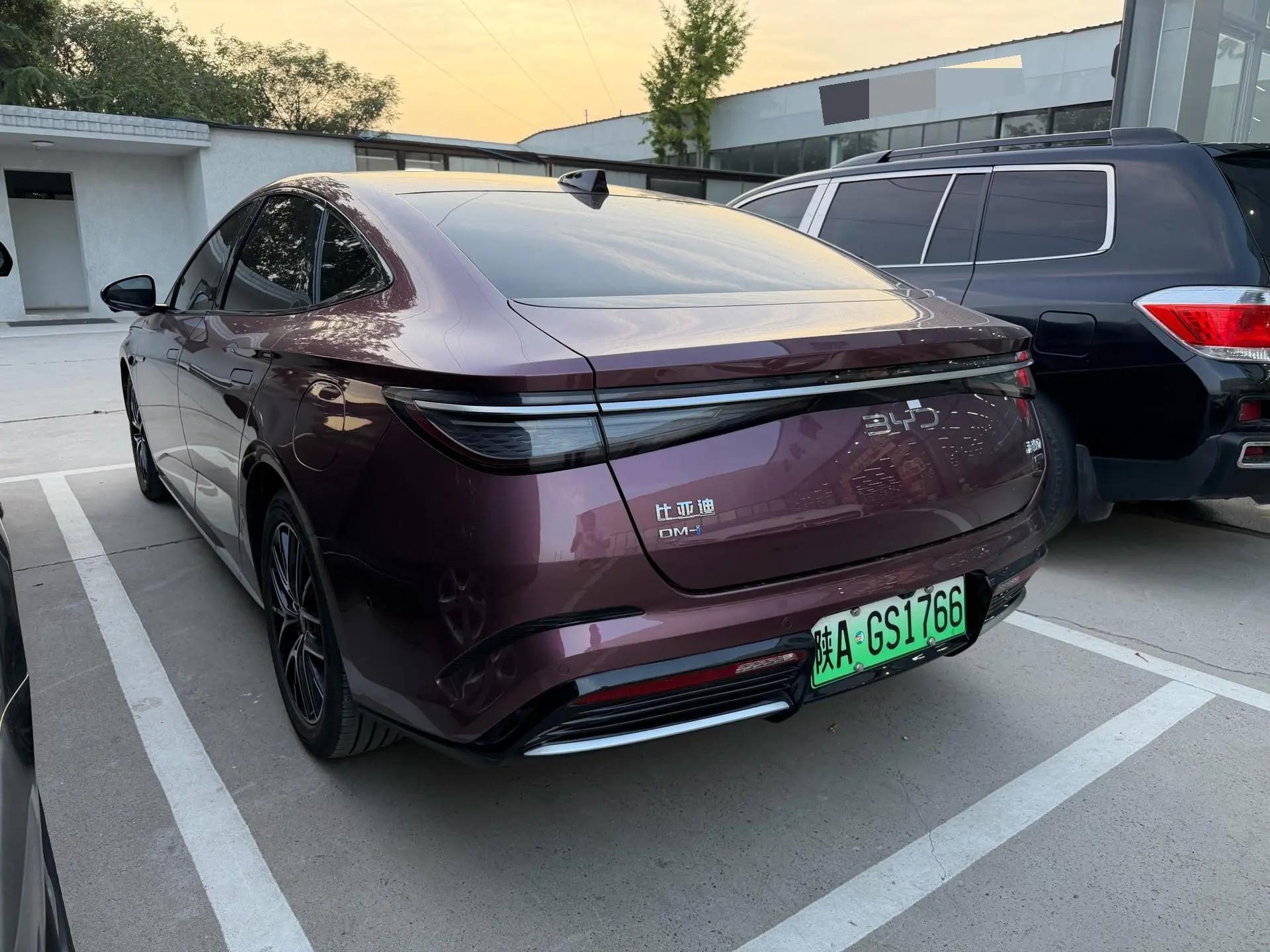 BYD 2025 seals 07 DM-i 1.5 stepless smart driving version 125km luxury automatic gear 4