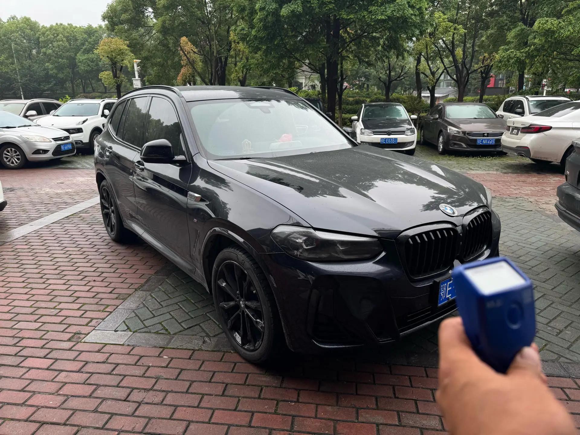 BMW X3 2022 facelift xDrive30i exclusive M obsidian night suit 2