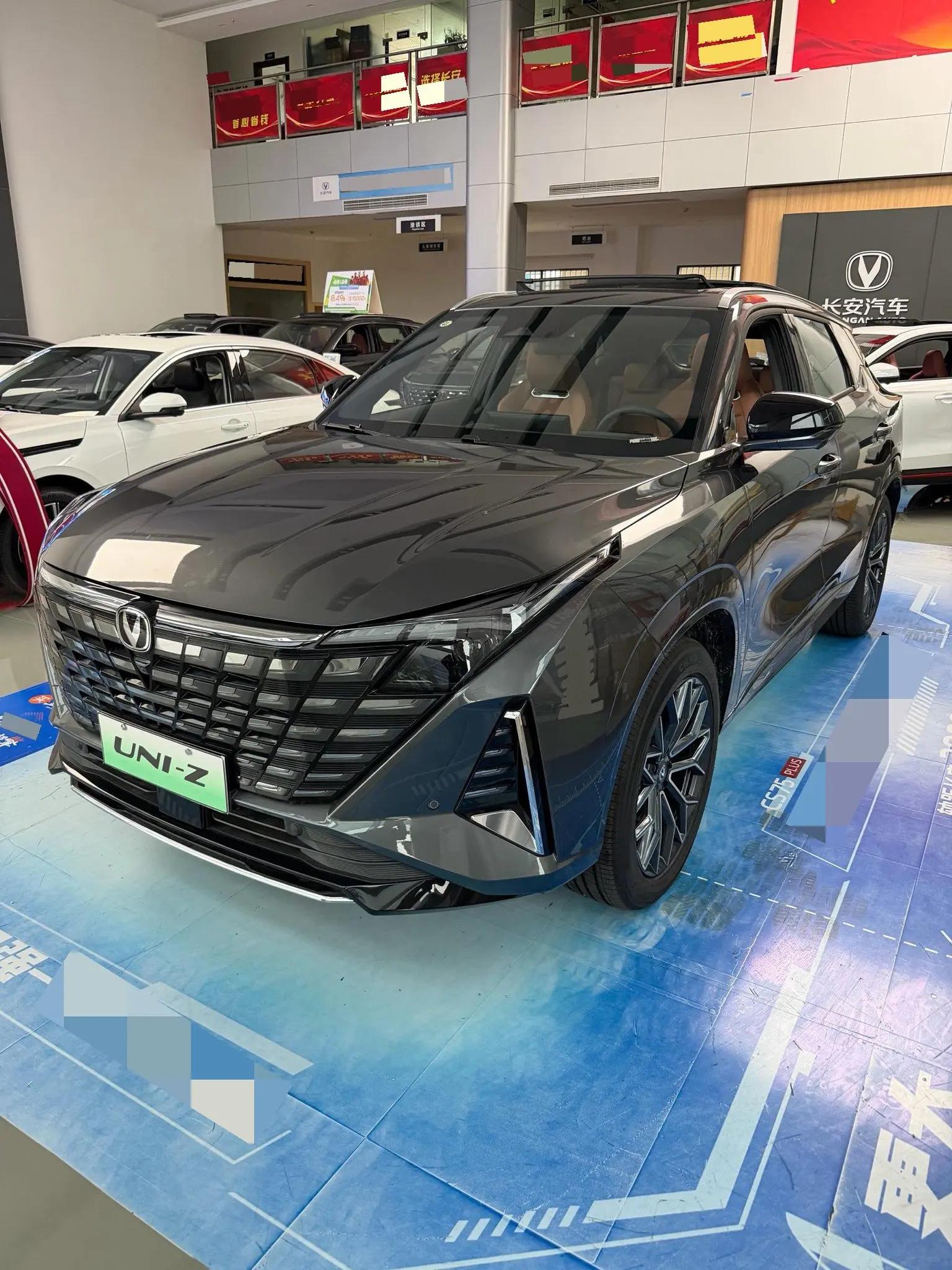 ChangAn 2025 UNI-Z Smart Electric iDD 1.5 Stepless 125km Smart New Blue Whale Warship Automatic Gear 3