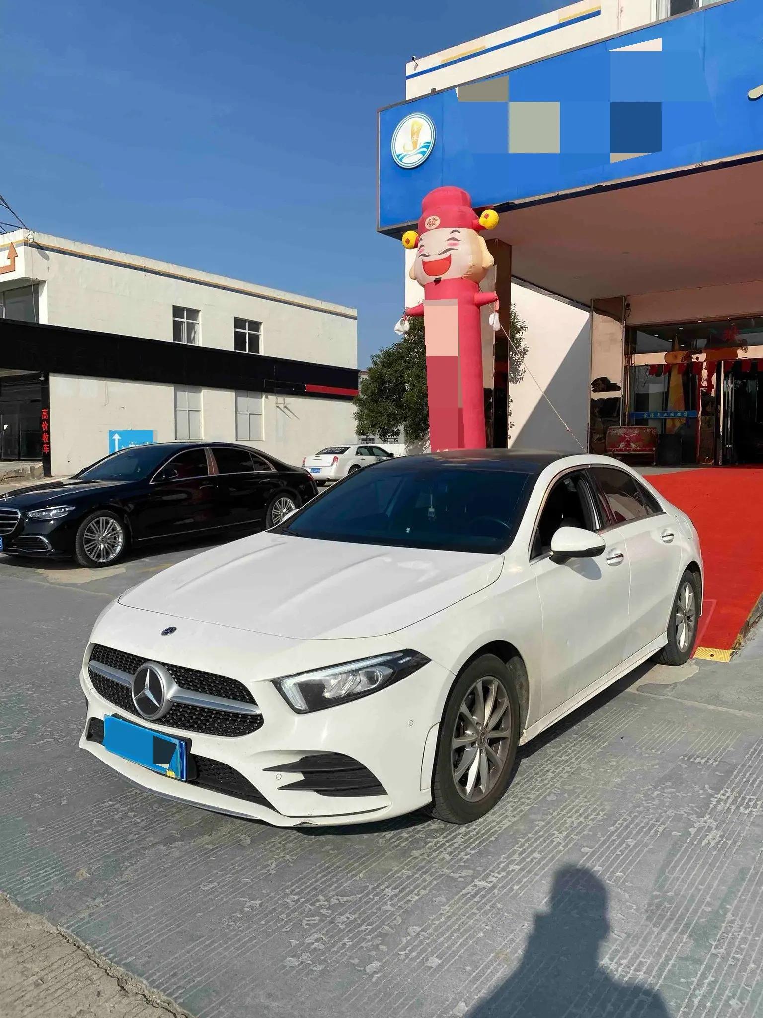 Mercedes Benz Class A 2021 A 200 L Sports Car Fashion Model