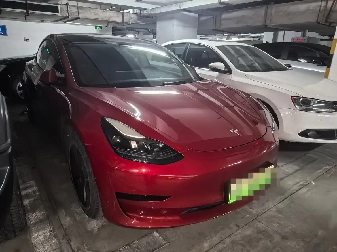 Model 3 2021 model facelift standard endurance rear drive upgrade 3D1 2