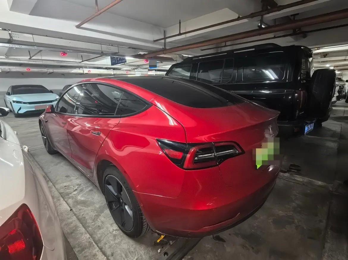 Model 3 2021 model facelift standard endurance rear drive upgrade 3D1 5