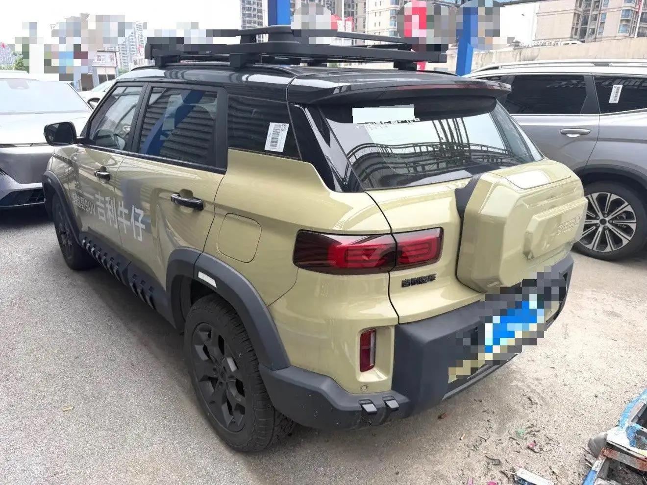 Geely 2025 cowboy 1.5TD tide play version of automatic gear 4
