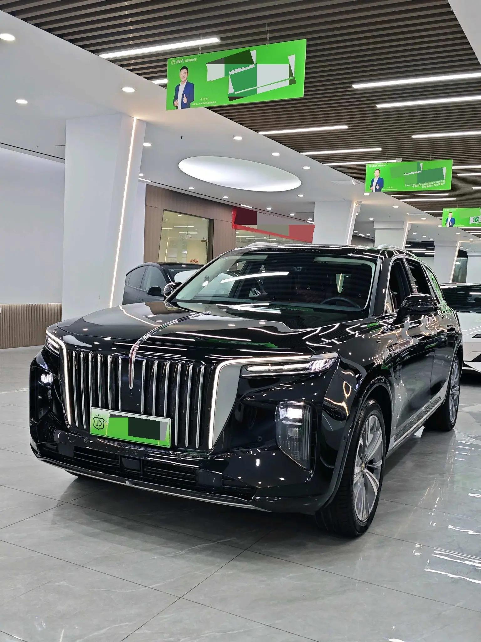 Open image lightbox: HongQi E-HS9 2022 690km Flag Edition 6