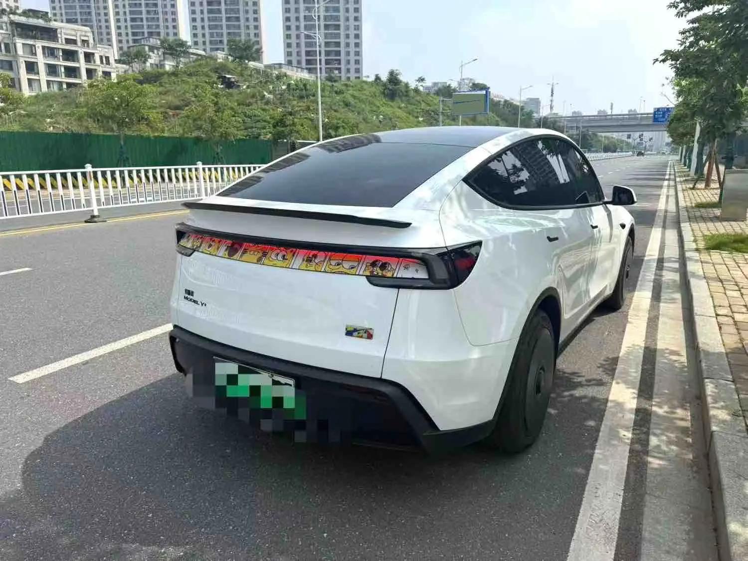 Tesla 2025 Model Y long endurance all-wheel drive version (modified) automatic gear 10