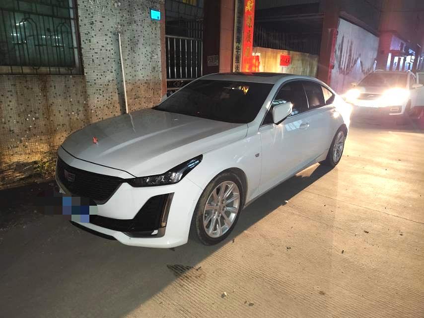 Cadillac CT5 2020 model changed to 28T technical model