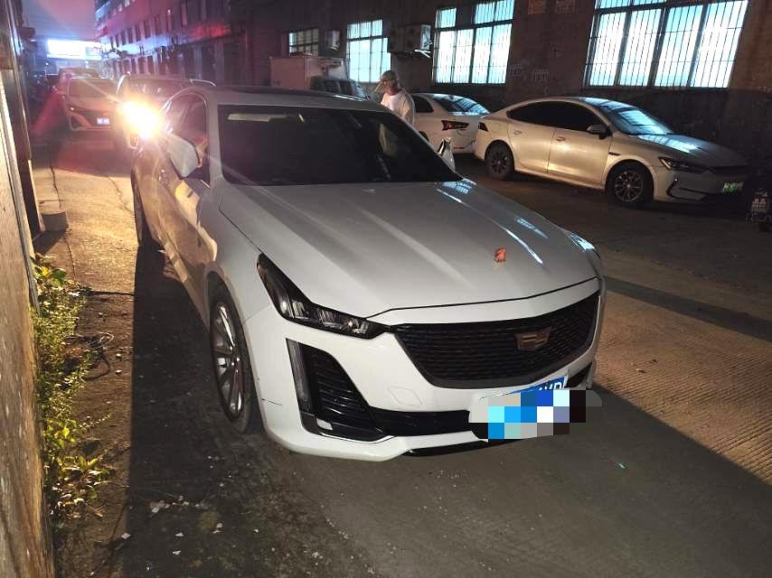 Cadillac CT5 2020 model changed to 28T technical model 3