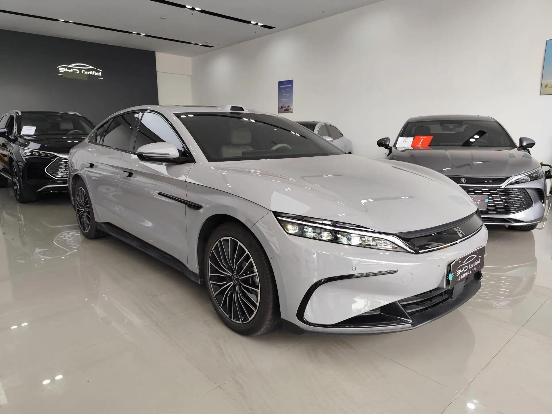 BYD 2025 Han DM-i 1.5T stepless 125KM laser Radar intelligent driving automatic gear 3