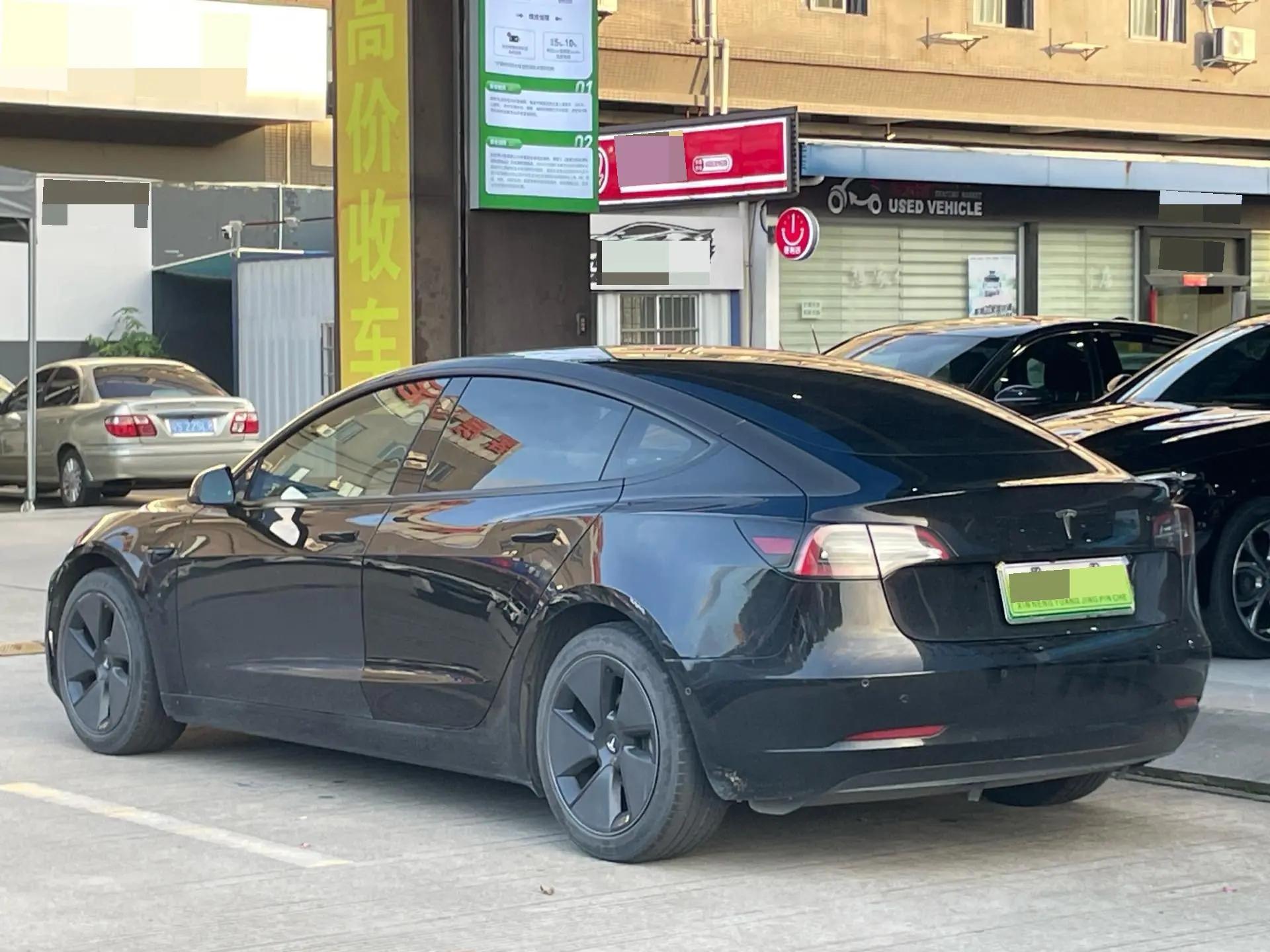 Model 3 2021 model facelift standard endurance rear drive upgrade 3D1 7