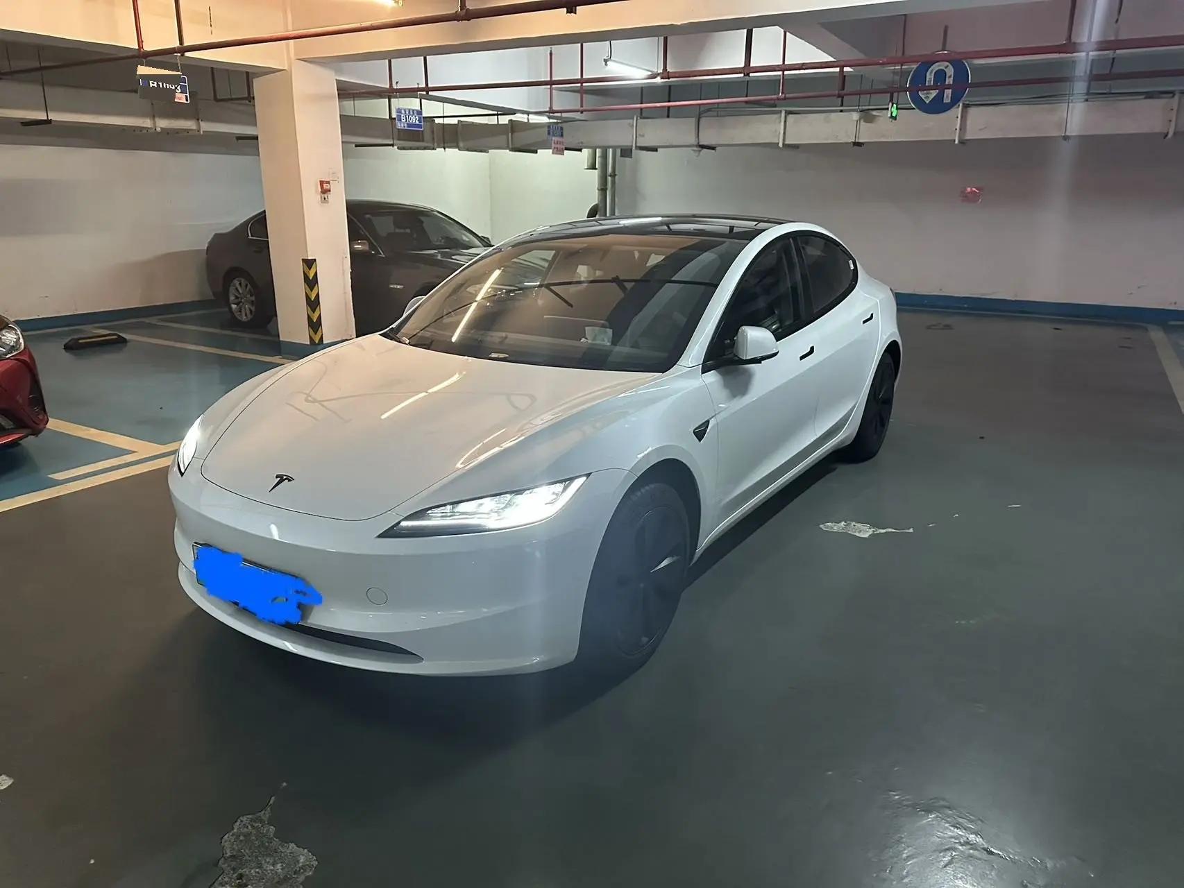 Tesla 2025 Model 3 long endurance rear wheel drive version (modified) automatic gear