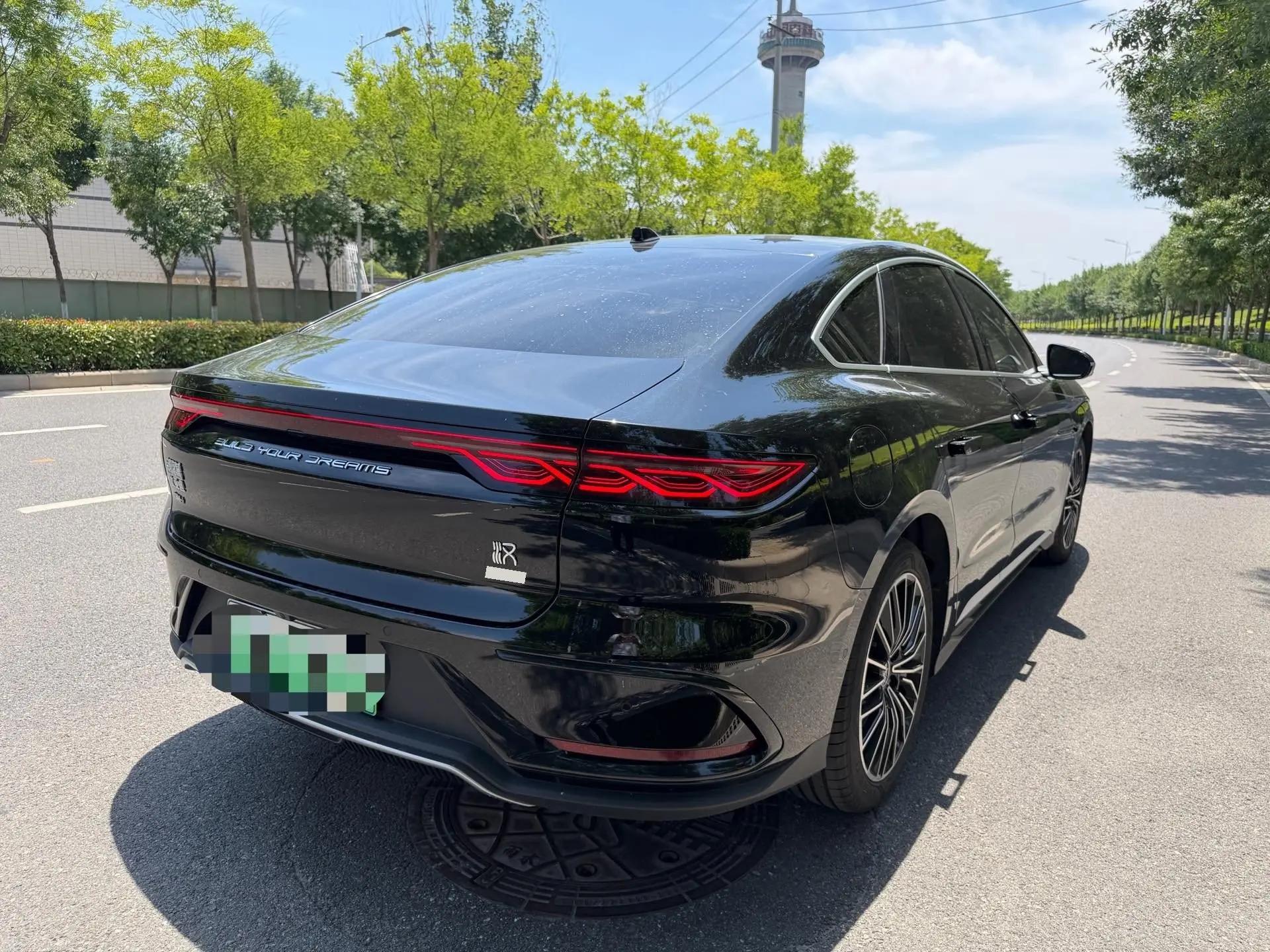 BYD 2025 Han DM-i 1.5T CVT Intelligent Driving Version 125KM Laser Radar Flagship Model Automatic Transmission 7