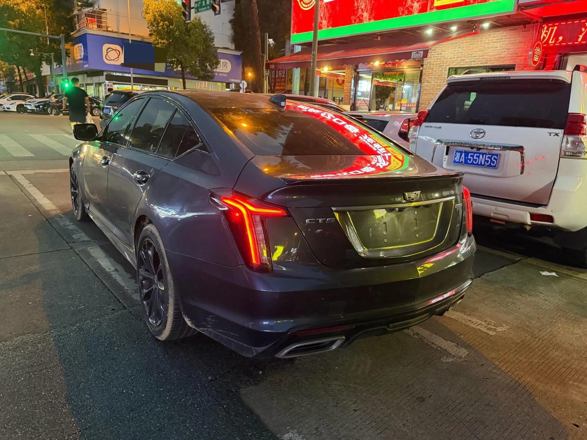 Cadillac CT5 2020 model facelift 28T leading sports model 6
