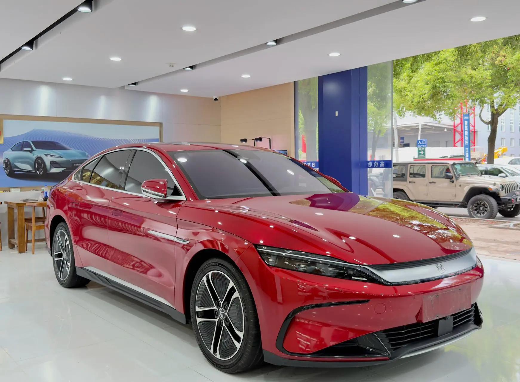 BYD 2023 Han EV 605km Champion Edition Front-Wheel Drive Prestige Model Automatic 3