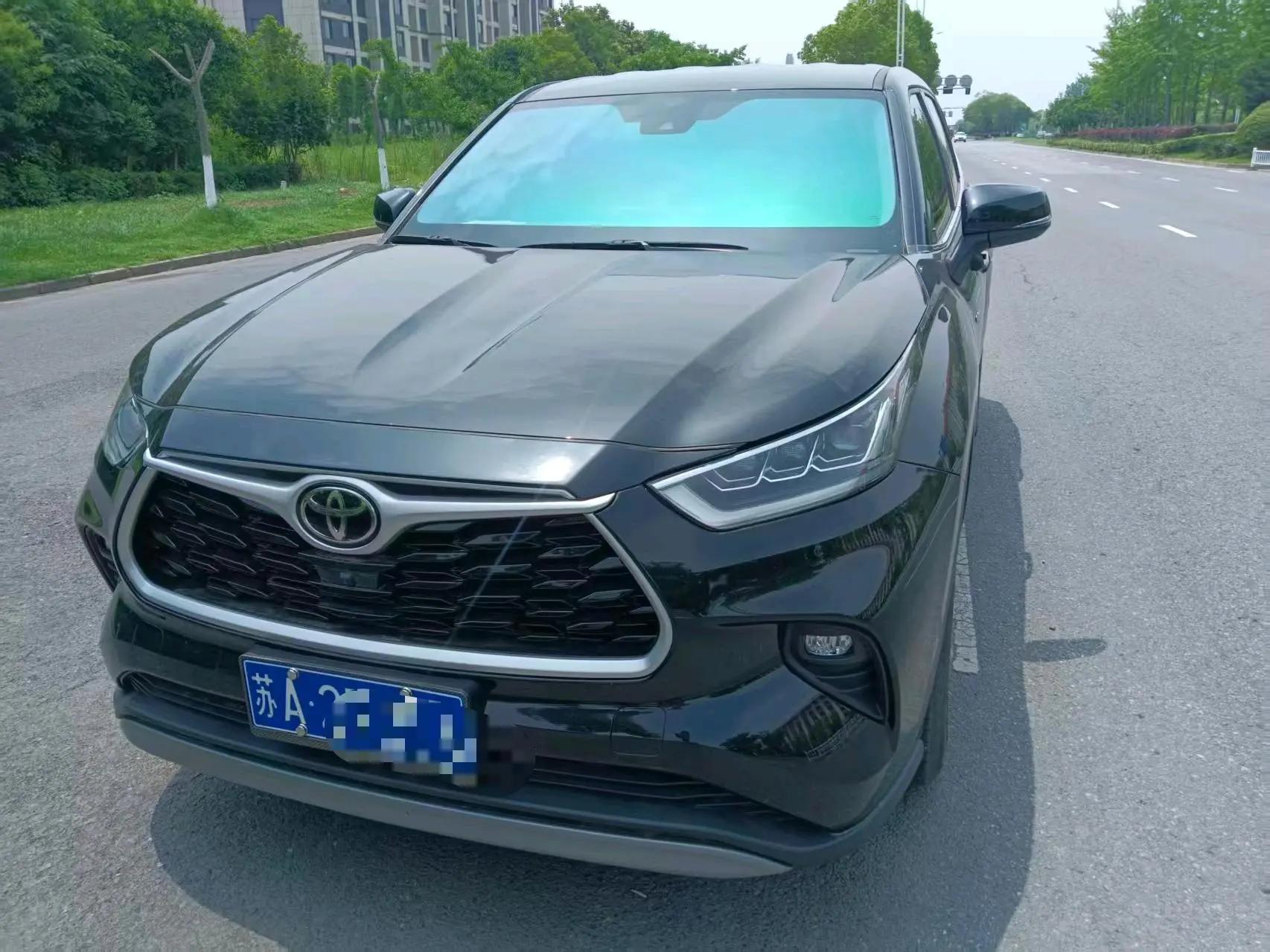 Toyota 2024 Highlander Dual Engine 2.5 CVT Intelligent Electric Hybrid Two-Wheel Drive Elite Version 5-Seater Automatic 2