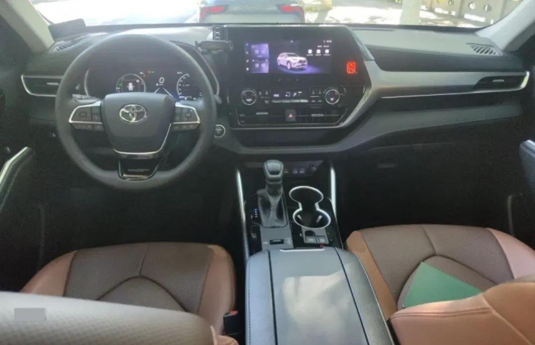 Toyota 2024 Highlander Dual Engine 2.5 Stepless Intelligent Electric Hybrid Two-Drive Elite Edition 7-seat Automatic Transmission 2