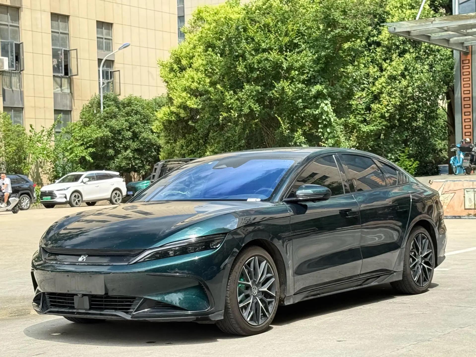 Han 2022 EV 610KM Four-wheel Drive Qianshan Cui Limited Edition