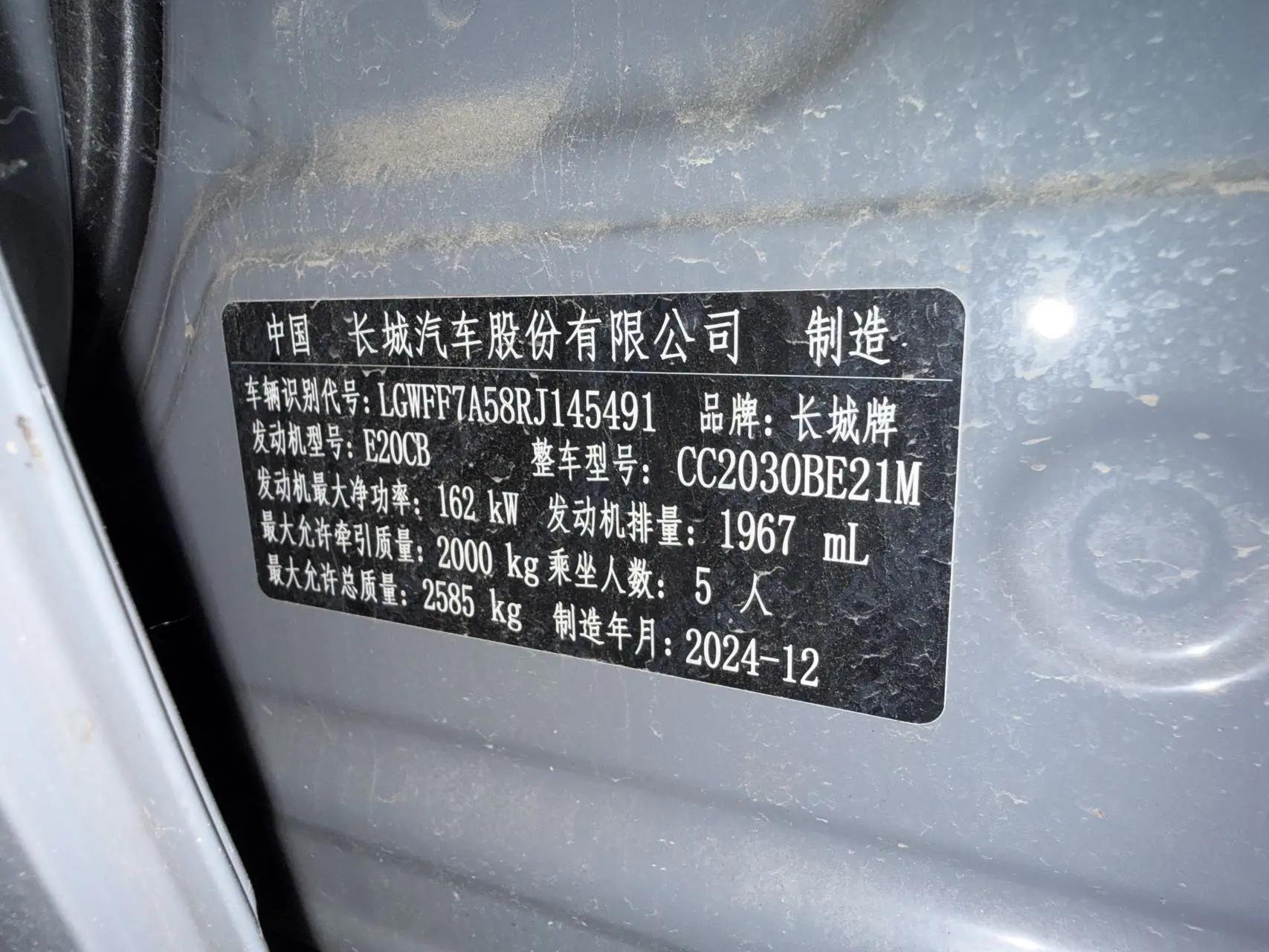 Tank 300 2024 2.0T Challenger 9