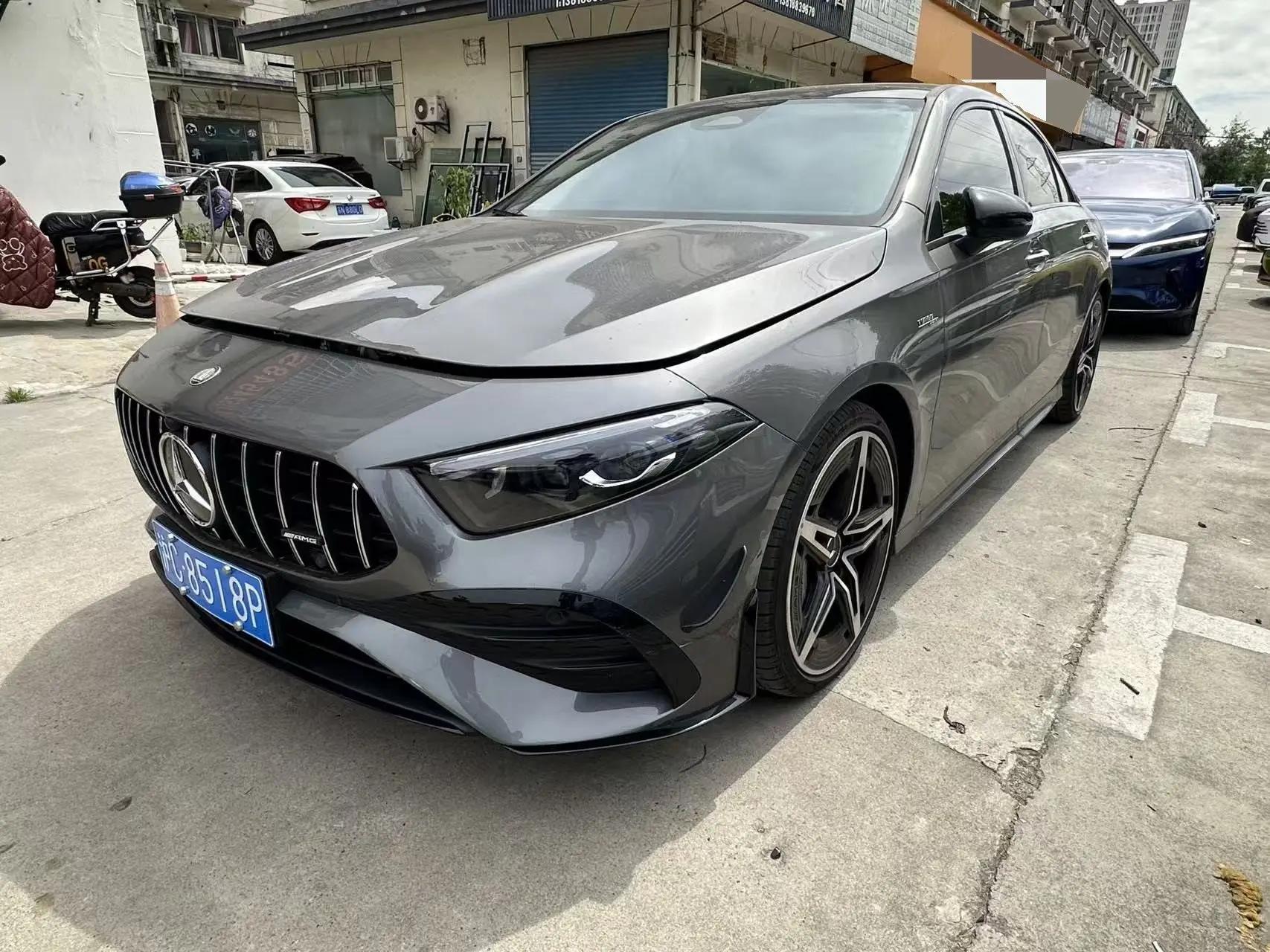 Open image lightbox: Mercedes Benz Class A AMG 2025 A 35 L AMG 4MATIC 48V 2.0T (modified) automatic gear