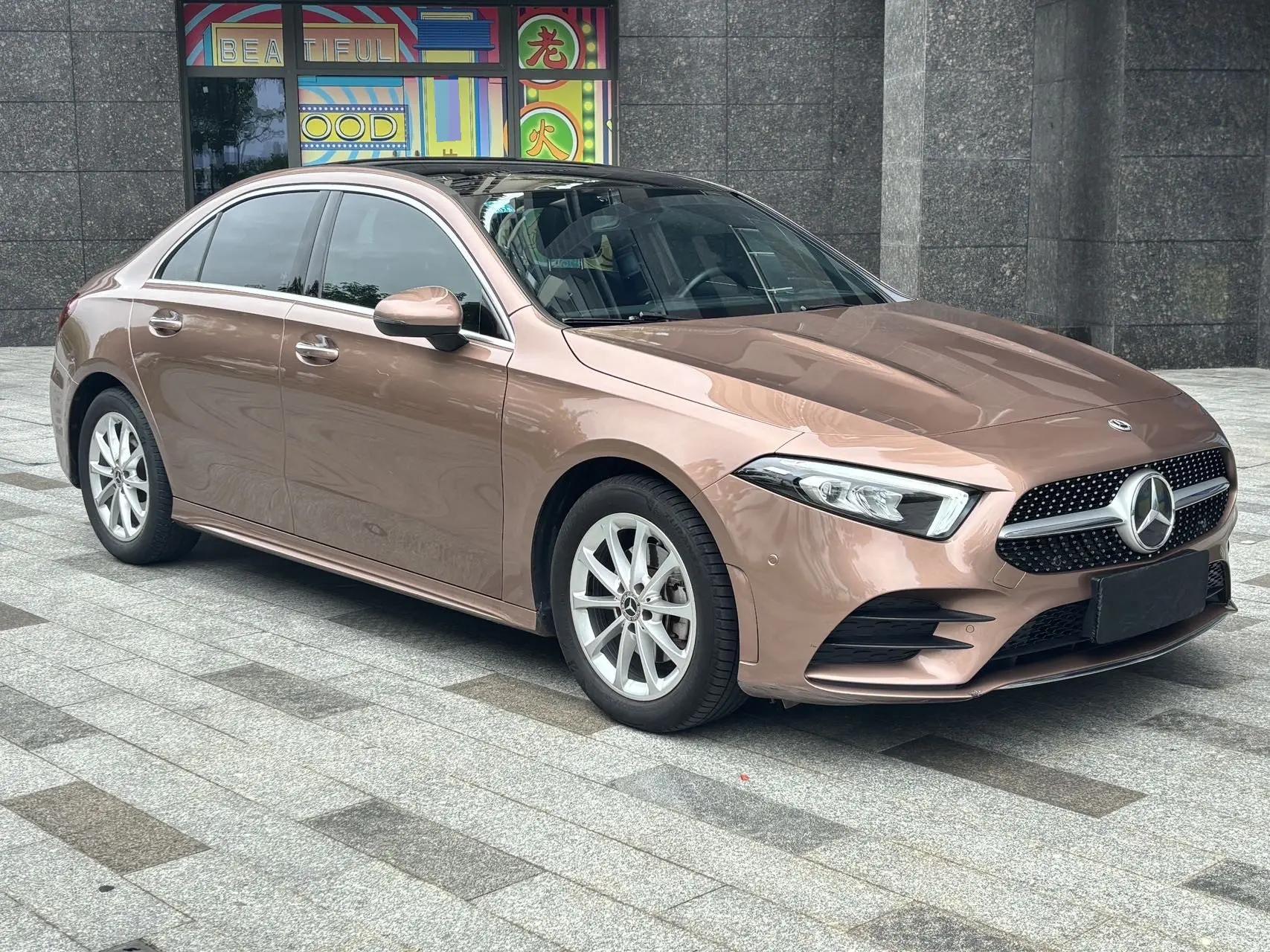 Mercedes Benz Class A 2021 A 200 L Sports Car Fashion Model 3